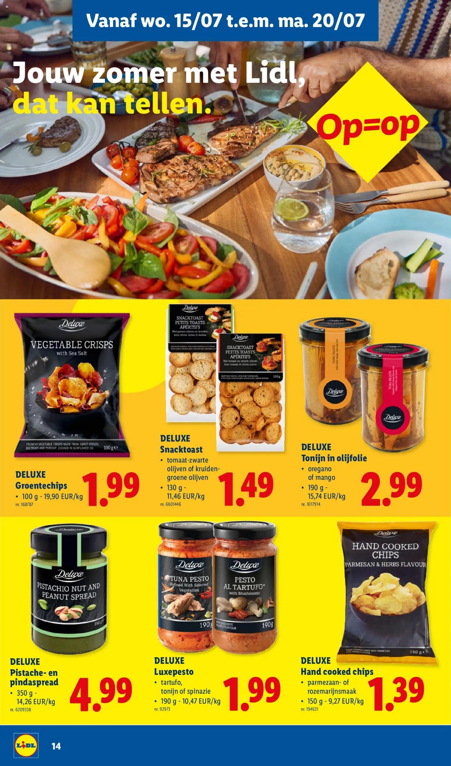 Lidl folder van 13.07.2026 Lidl Folder week 29