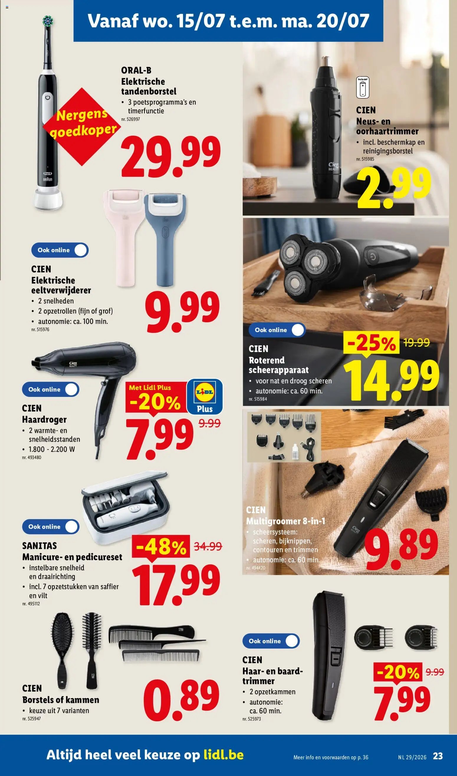 Lidl folder van 13.07.2026 Lidl Folder week 29