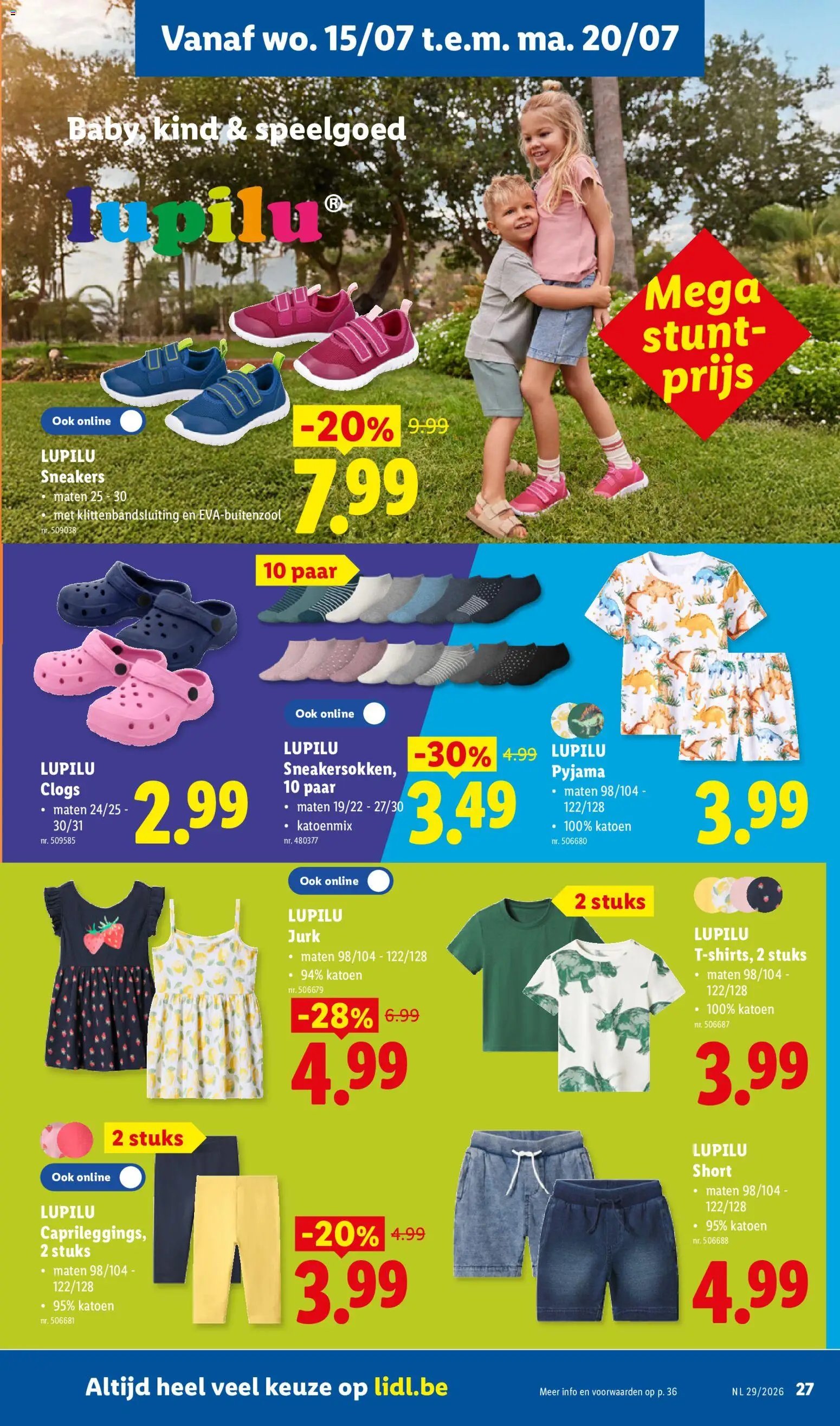 Lidl folder van 13.07.2026 Lidl Folder week 29