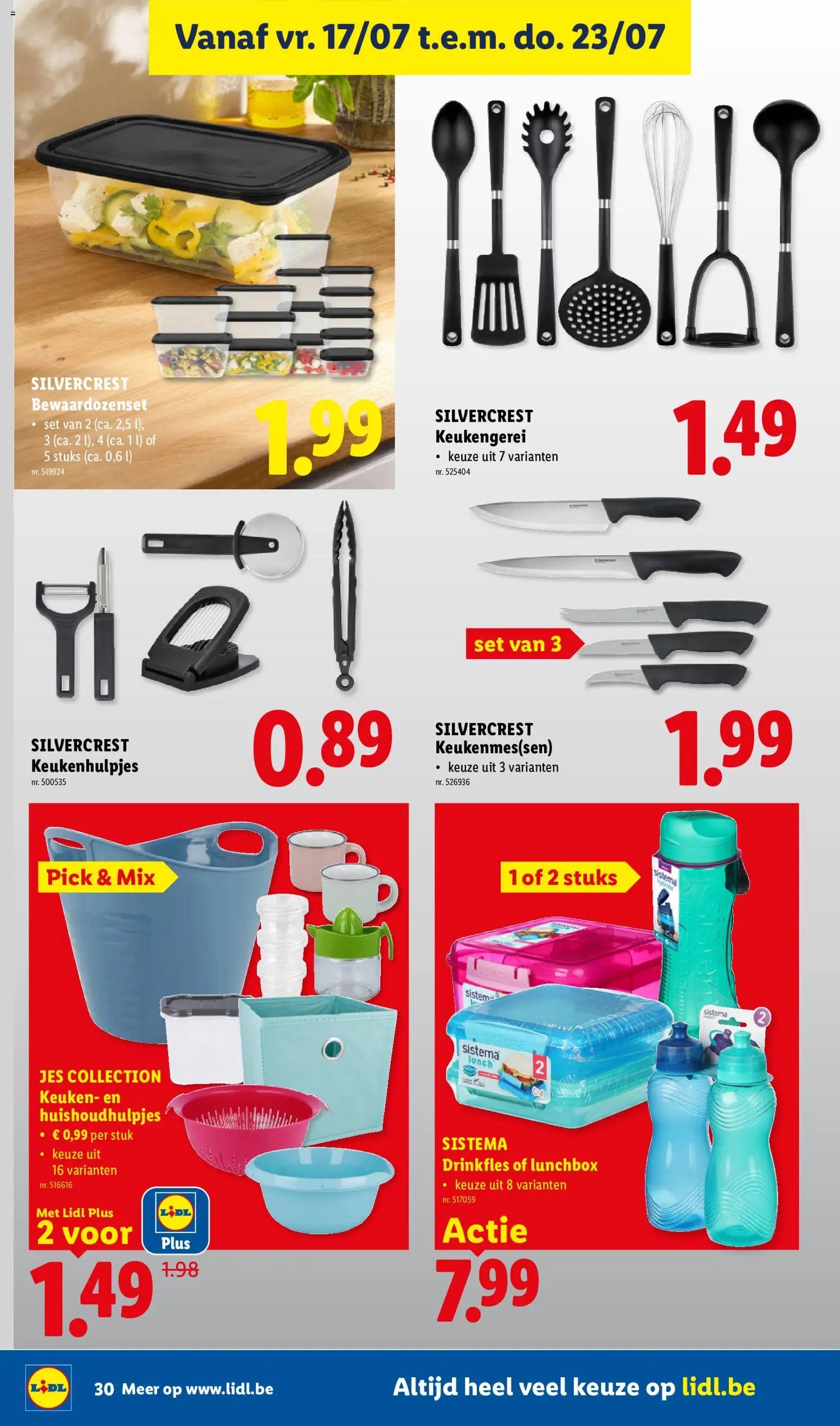 Lidl folder van 13.07.2026 Lidl Folder week 29
