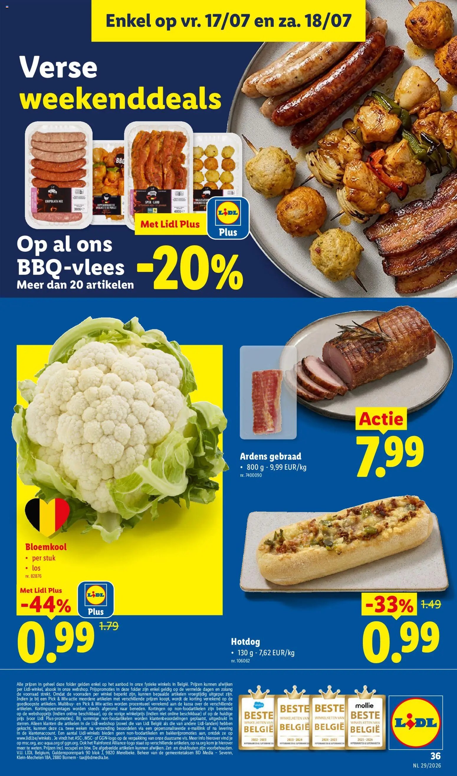 Lidl folder van 13.07.2026 Lidl Folder week 29