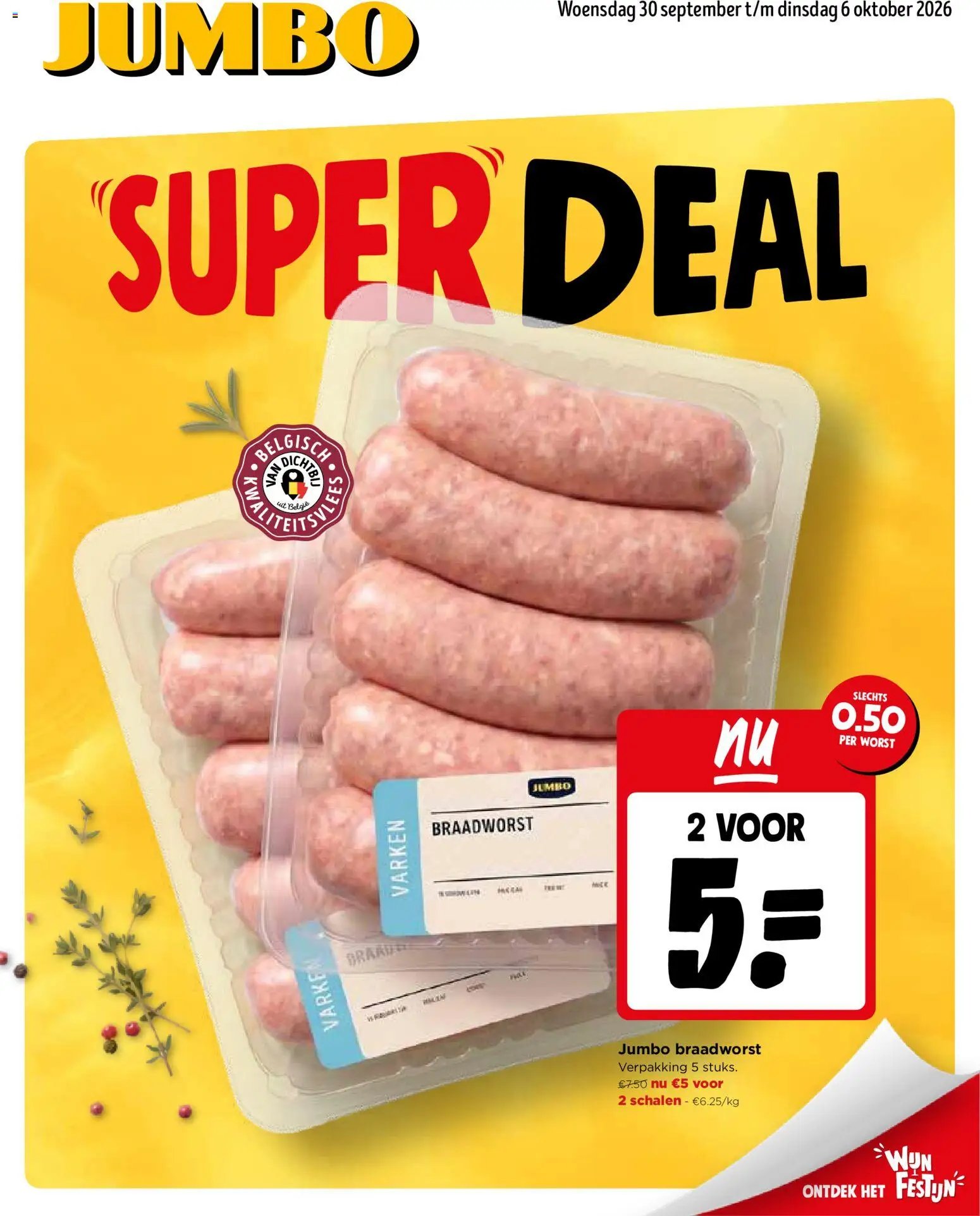 Hubo folder van 30.09.2026 Hubo Super deal