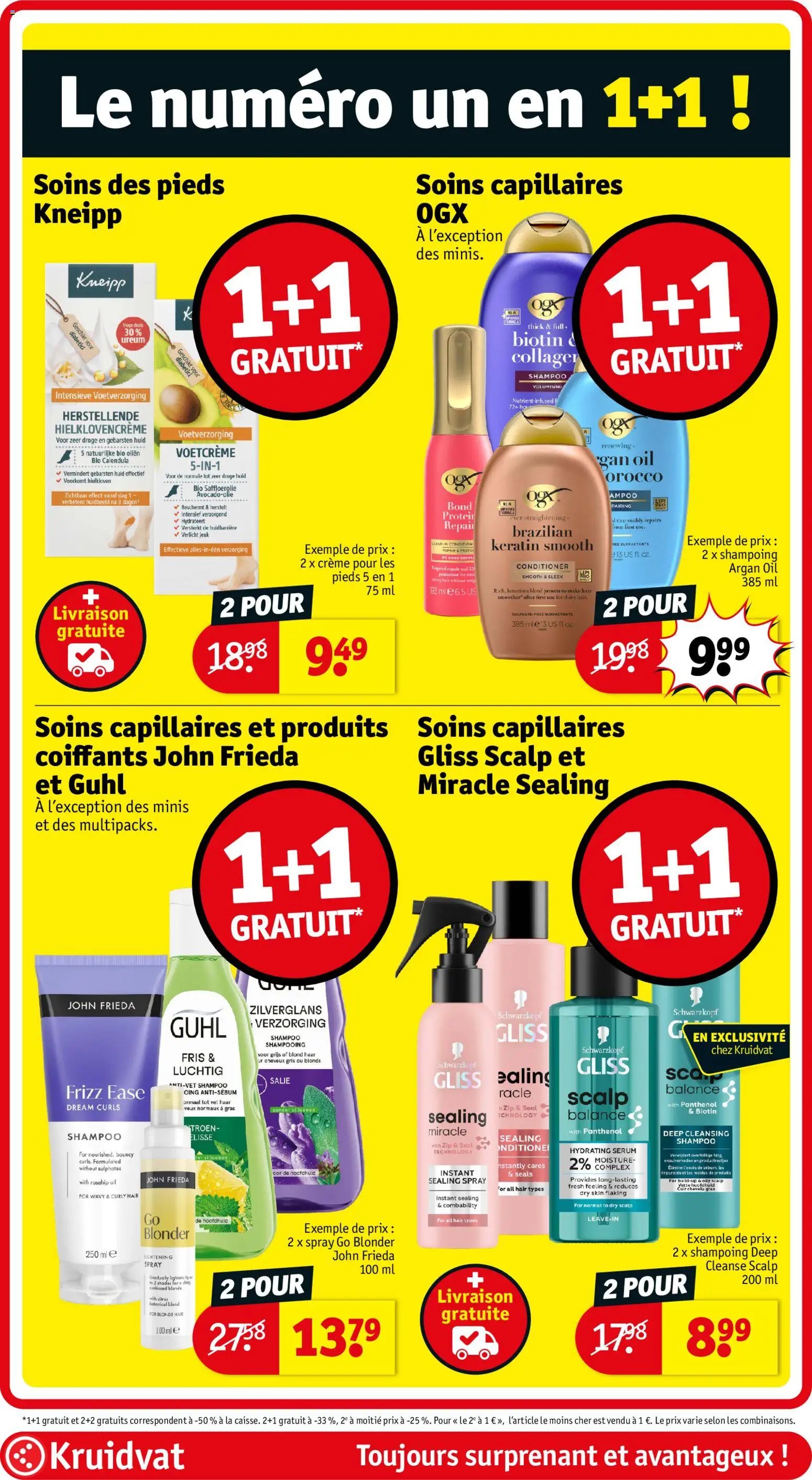 Kruidvat folder van 29.09.2026 Kruidvat AFFAIRES À FAIRE !