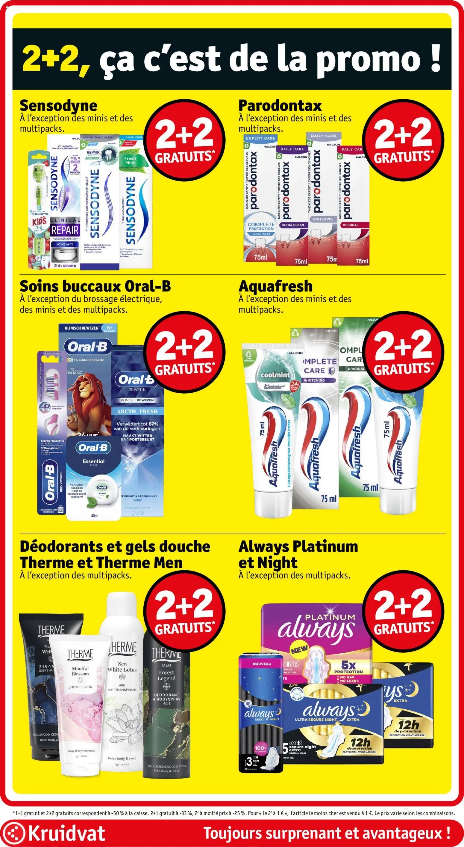 Kruidvat folder van 29.09.2026 Kruidvat AFFAIRES À FAIRE !