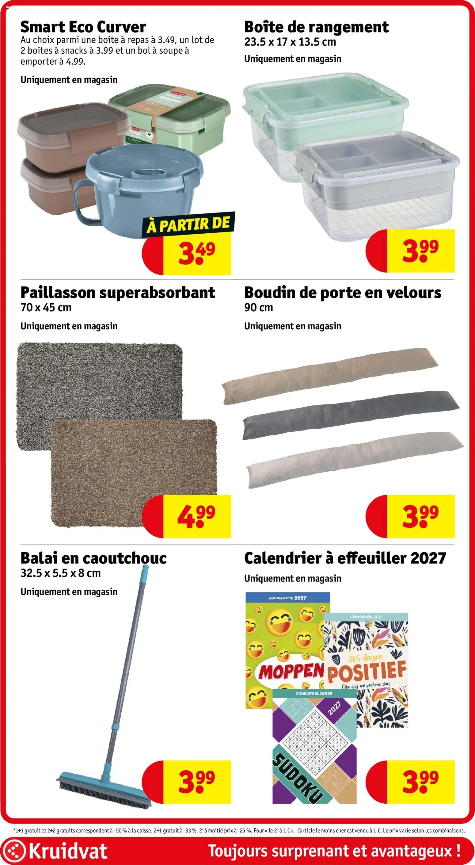 Kruidvat folder van 29.09.2026 Kruidvat AFFAIRES À FAIRE !