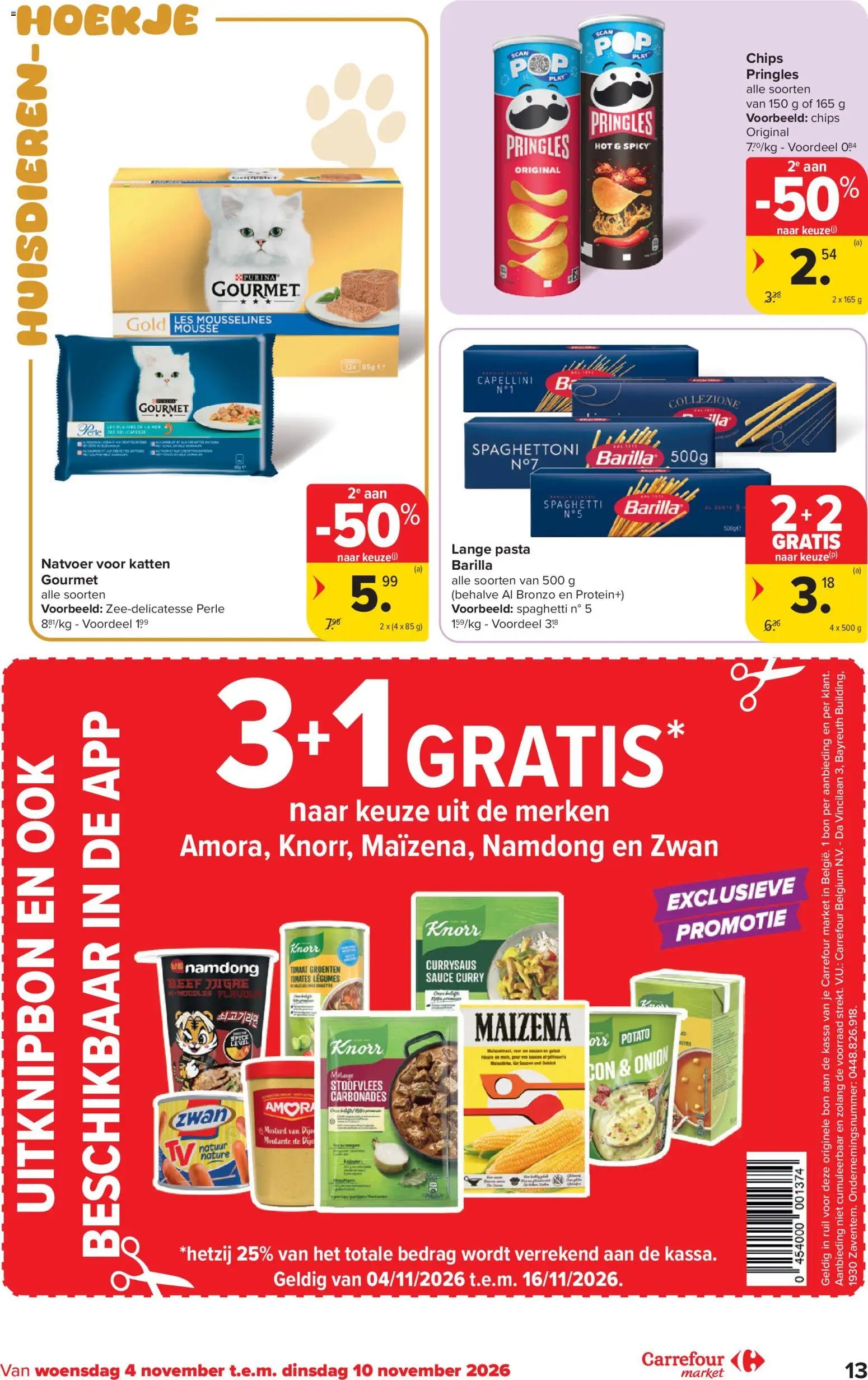 Carrefour market folder vanaf 04/11/2026