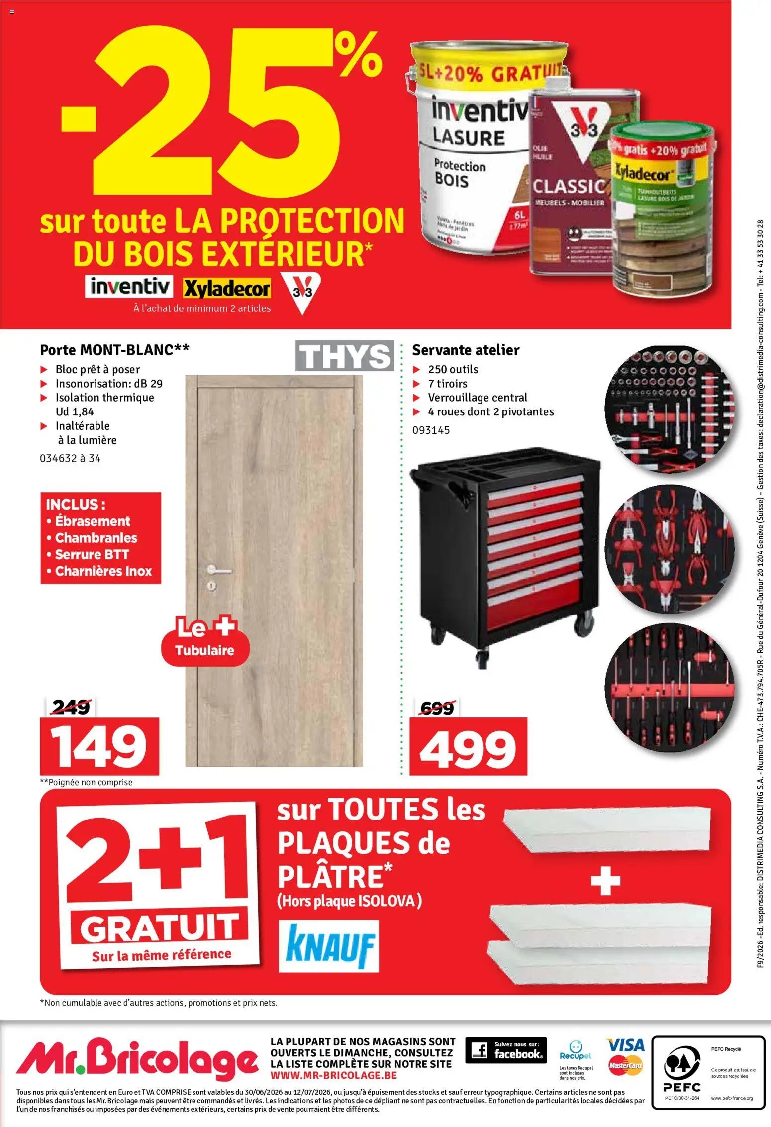 Mr Bricolage folder van 30.06.2026 Mr Bricolage Folder / Publicité