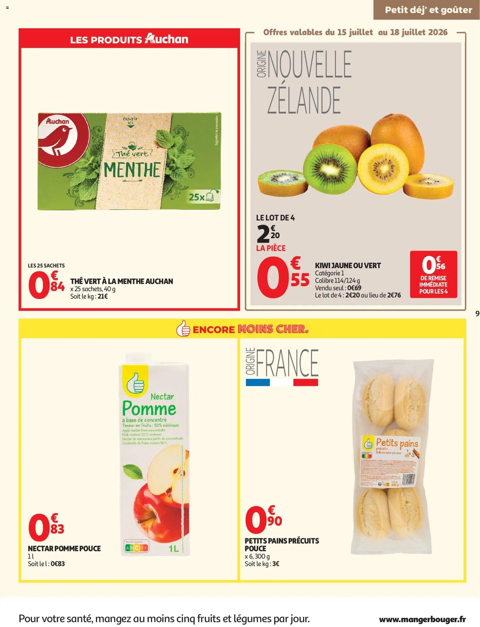 Zeeman folder van 15.07.2026 Zeeman Petit dej, goûter hypers