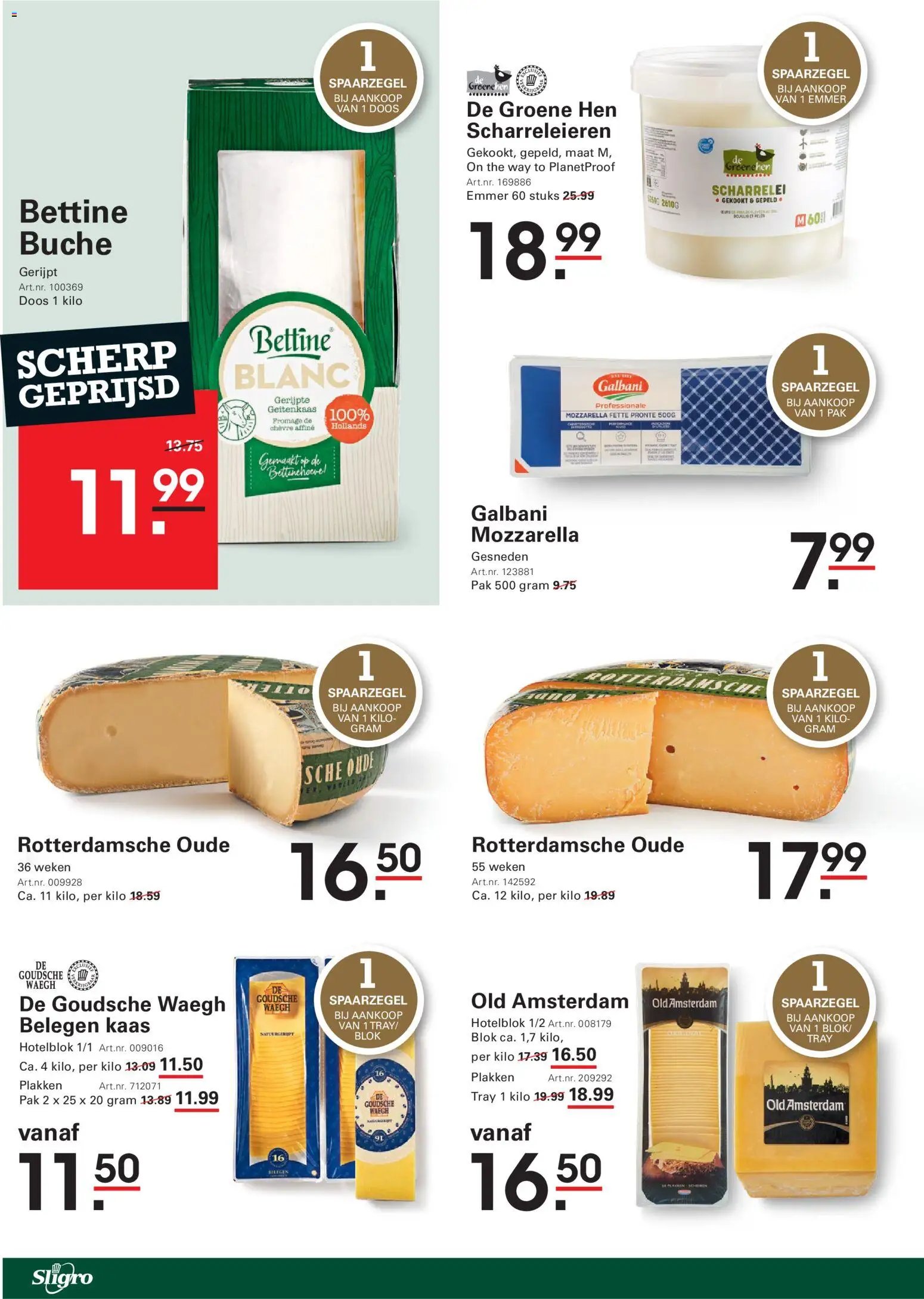 Sligro folder vanaf 29/10/2026
