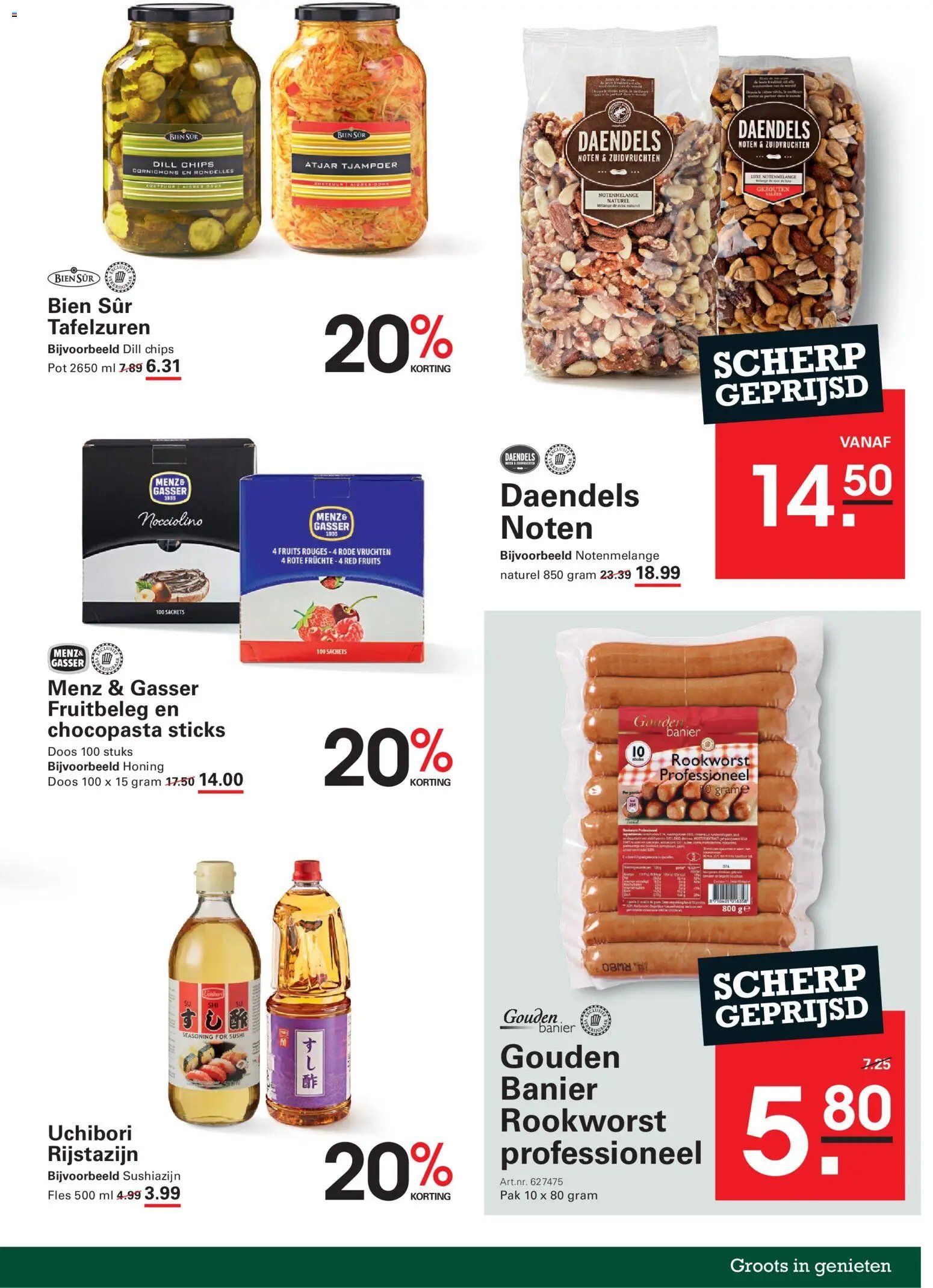 Sligro folder vanaf 29/10/2026