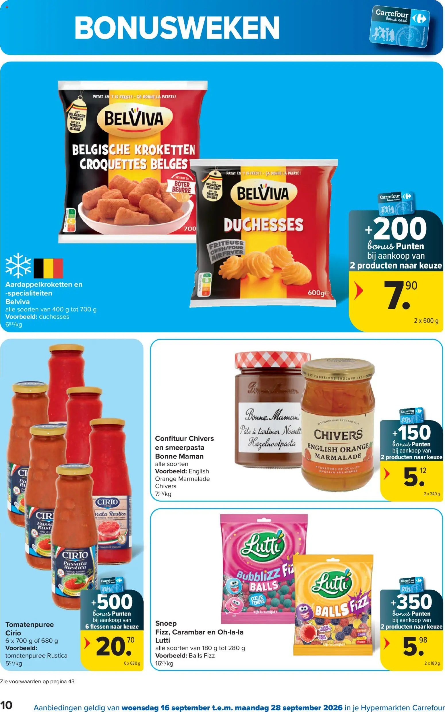 Carrefour folder van 16.09.2026 Carrefour folder week 38