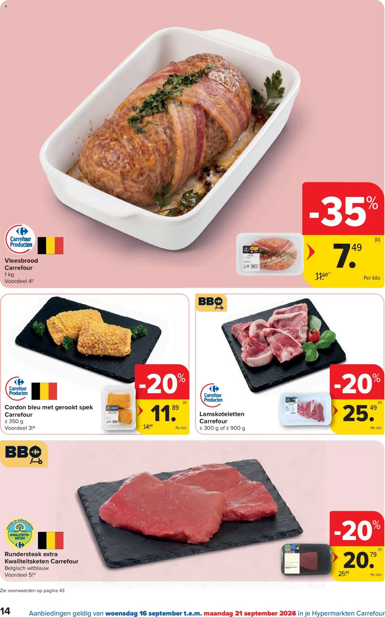 Carrefour folder van 16.09.2026 Carrefour folder week 38