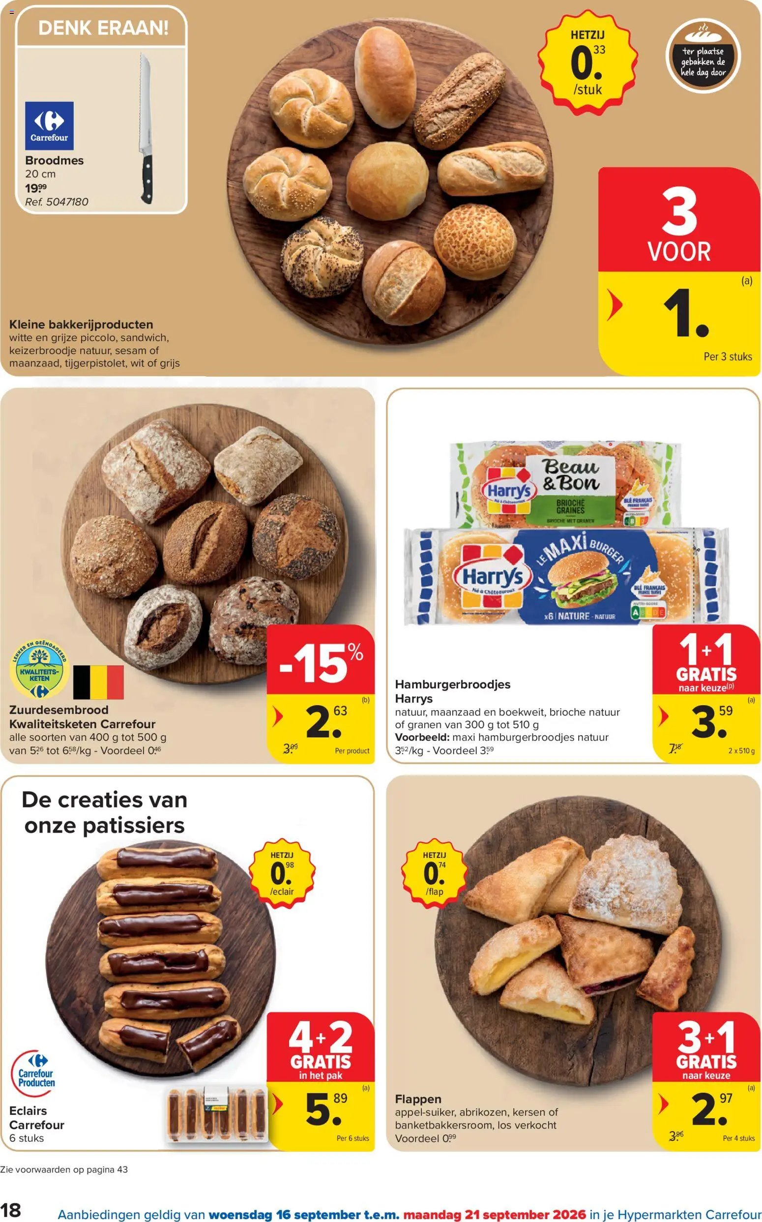 Carrefour folder van 16.09.2026 Carrefour folder week 38