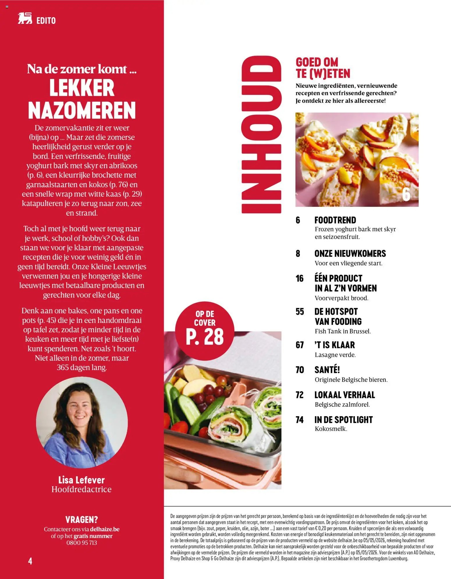 Delhaize folder van 18.08.2026 Delhaize Magazine