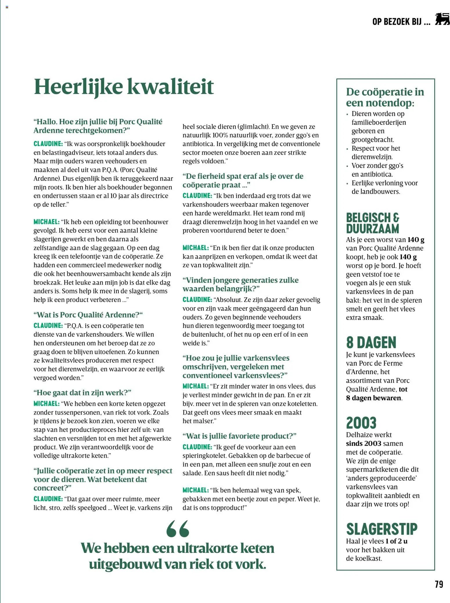 Delhaize folder van 18.08.2026 Delhaize Magazine