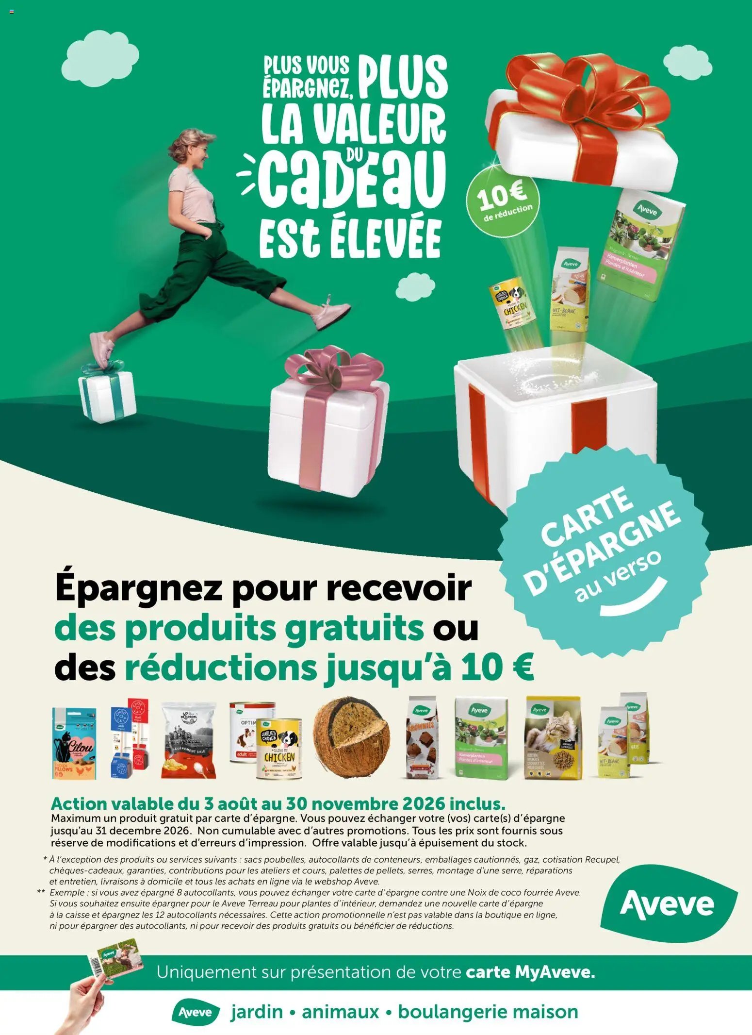 Aveve folder van 03.08.2026 Aveve Action d’épargne 2026