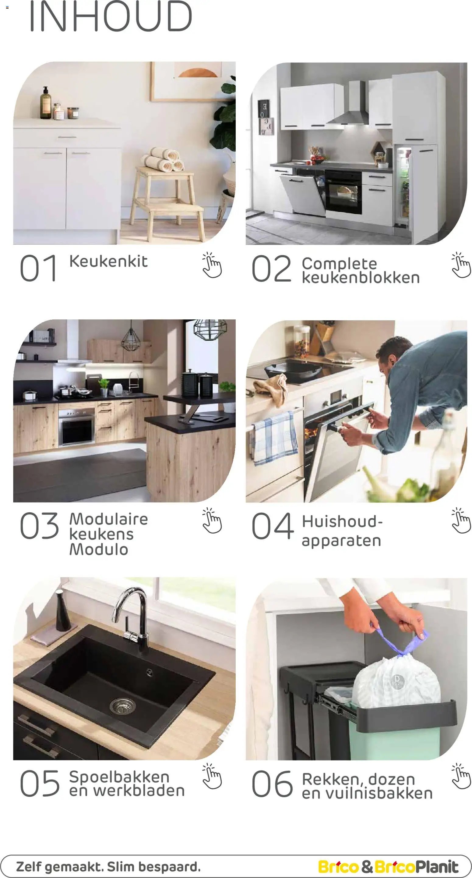 Brico Plan-it folder van 23.07.2026 Brico Plan-it Opberg- & keukencatalogus