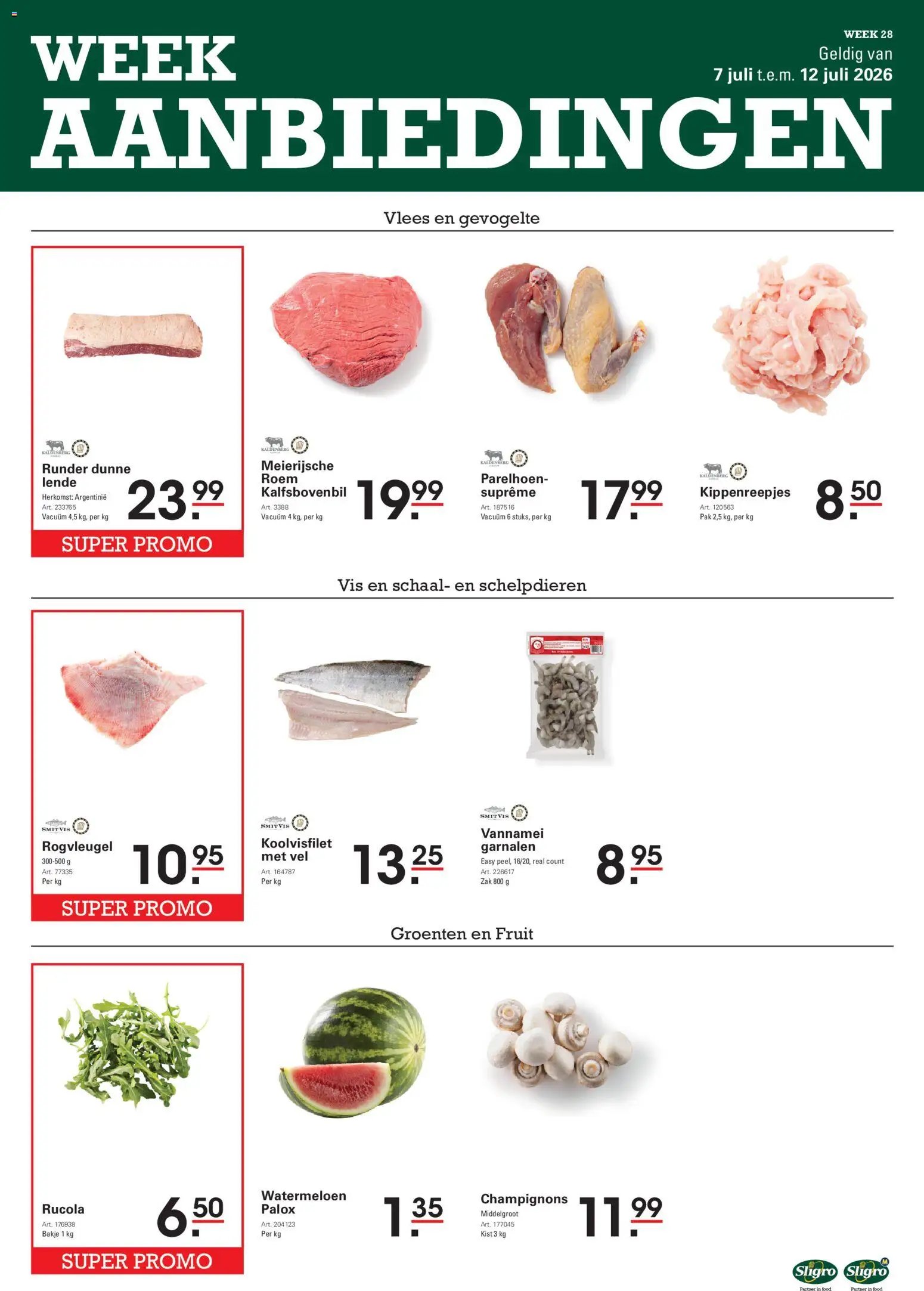 Sligro folder van 07.07.2026 Sligro Folder