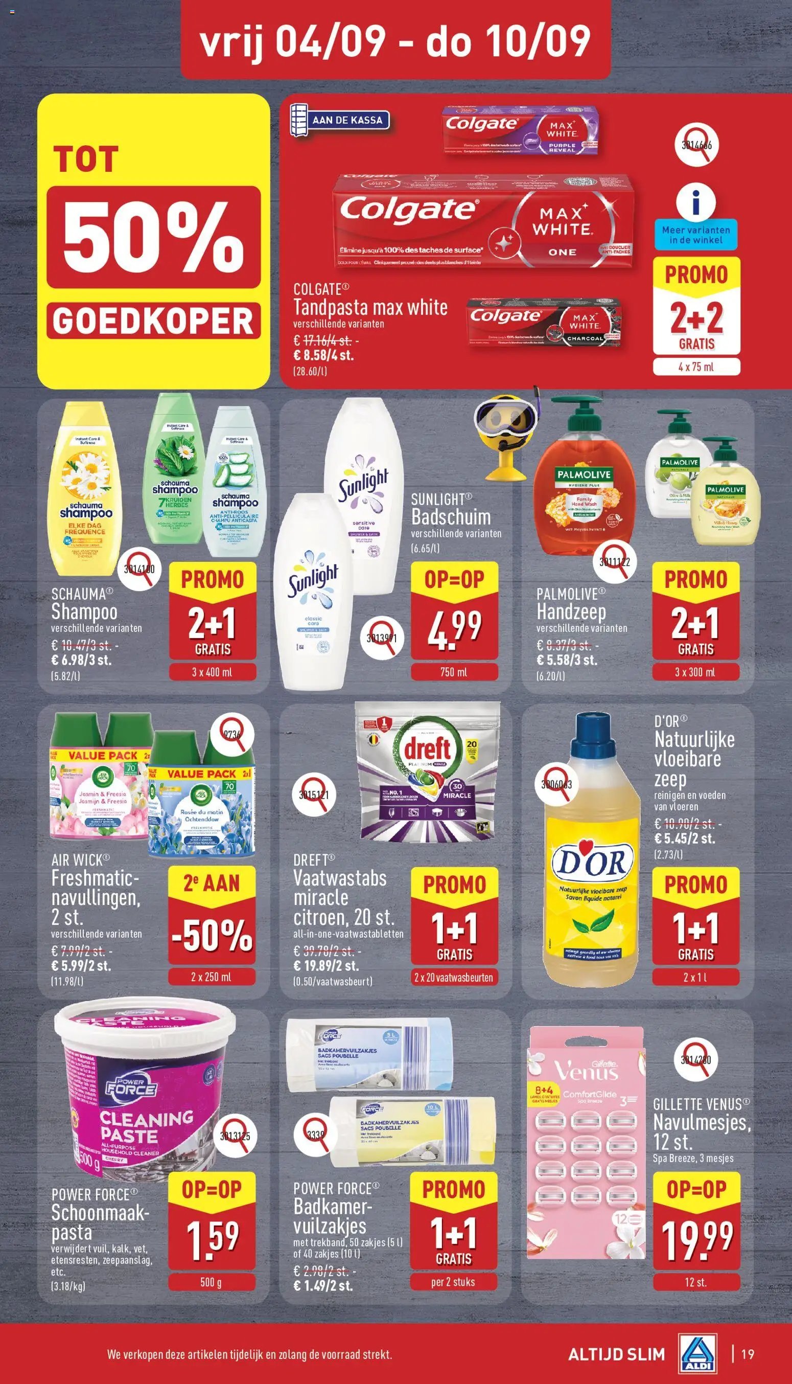 Aldi folder van 31.08.2026 Aldi folder week 36