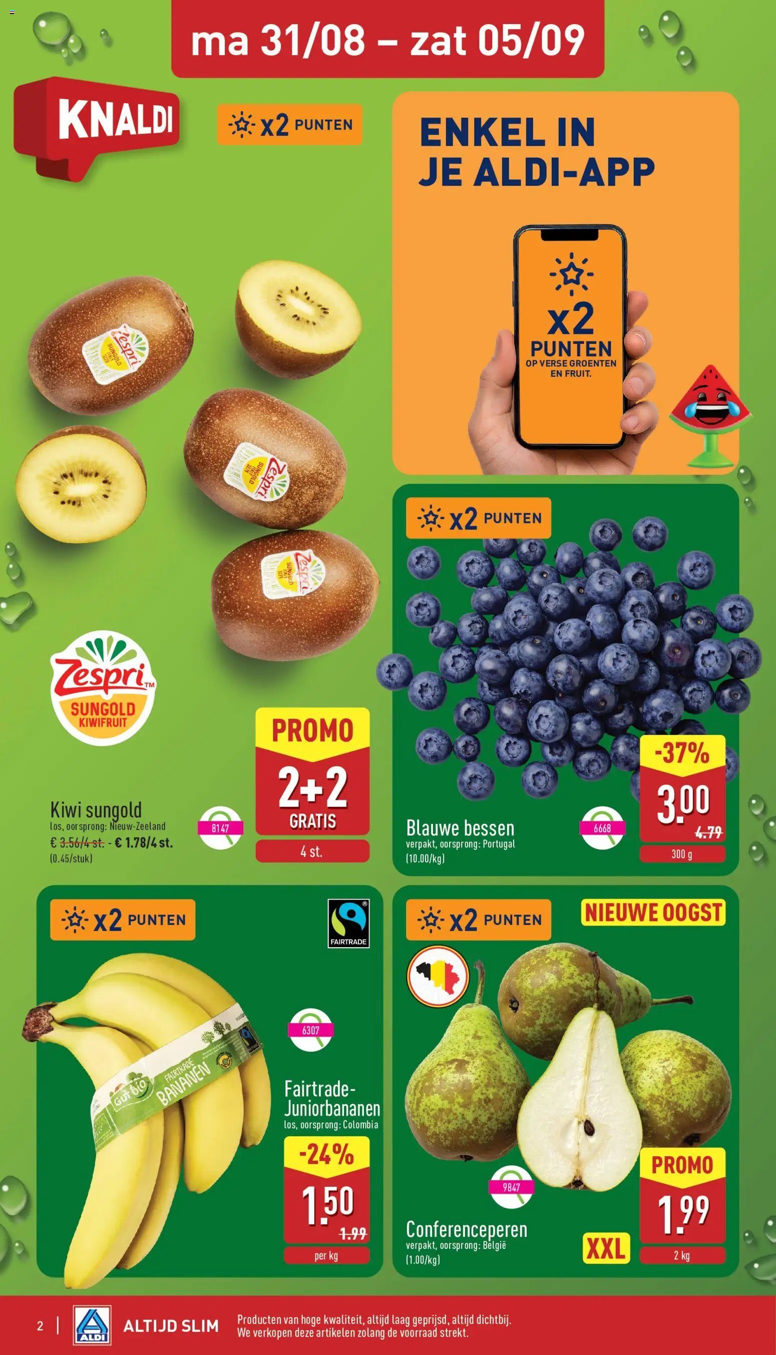 Aldi folder van 31.08.2026 Aldi folder week 36