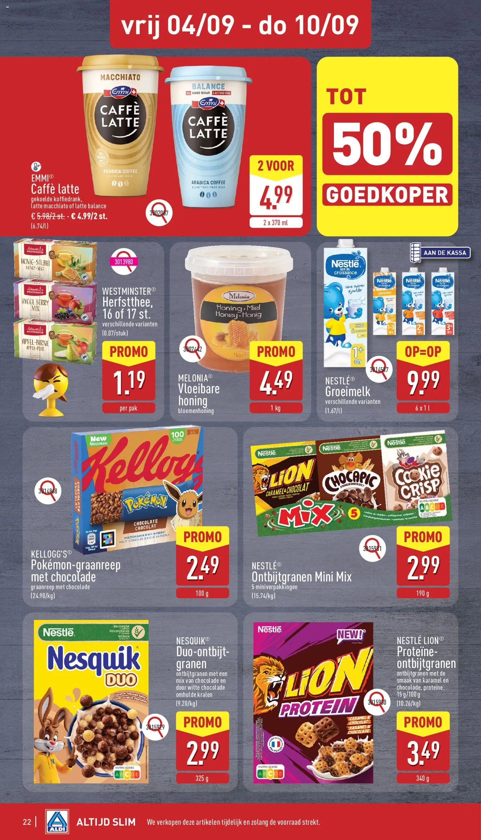 Aldi folder van 31.08.2026 Aldi folder week 36