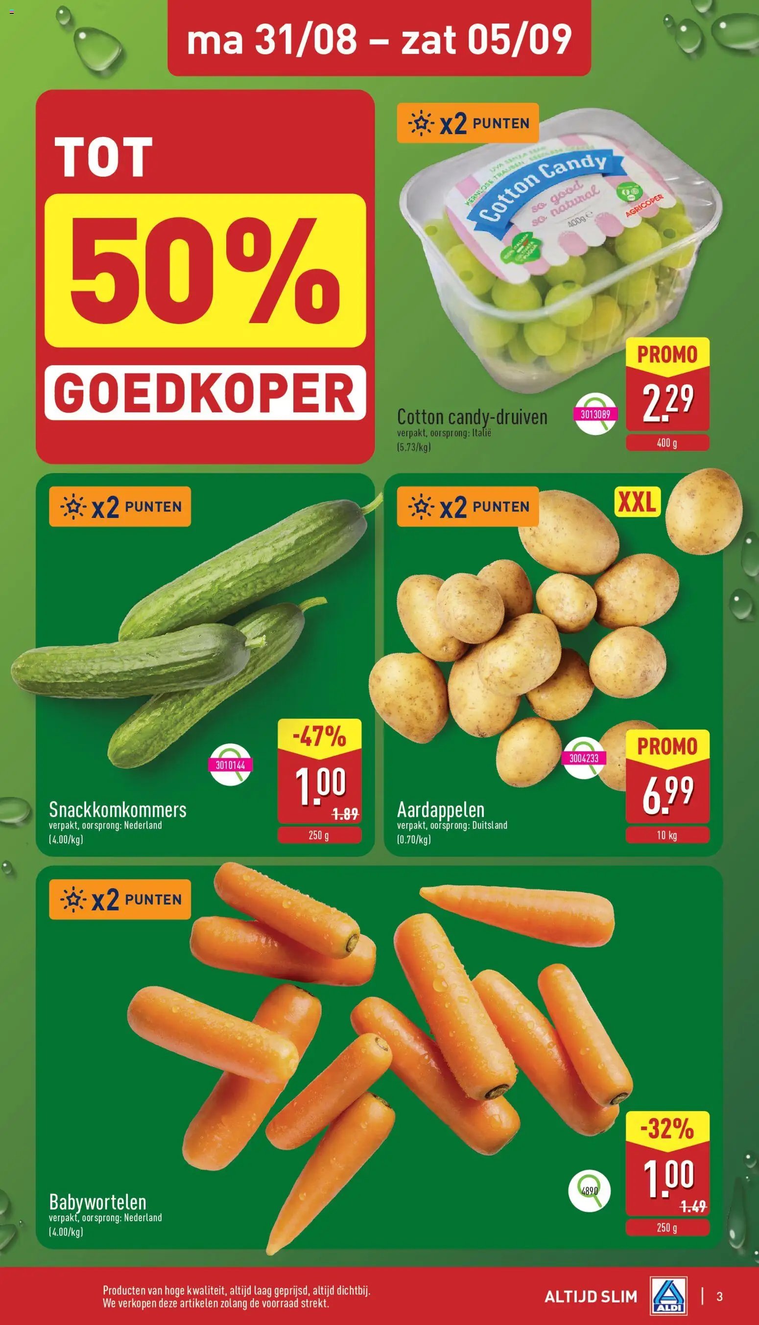 Aldi folder van 31.08.2026 Aldi folder week 36