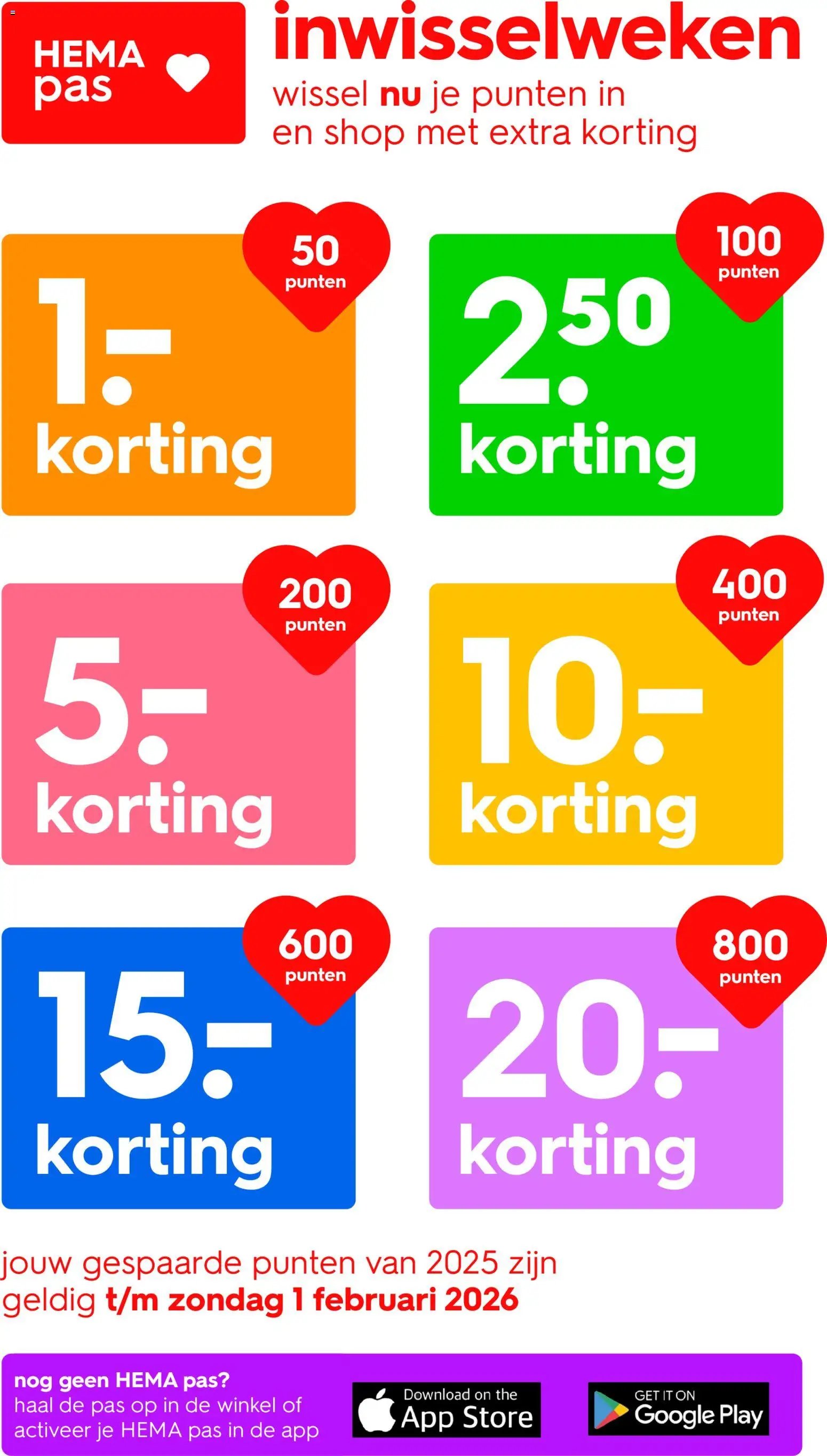 Hema folder van 01.01.2026 Folder / Publicité