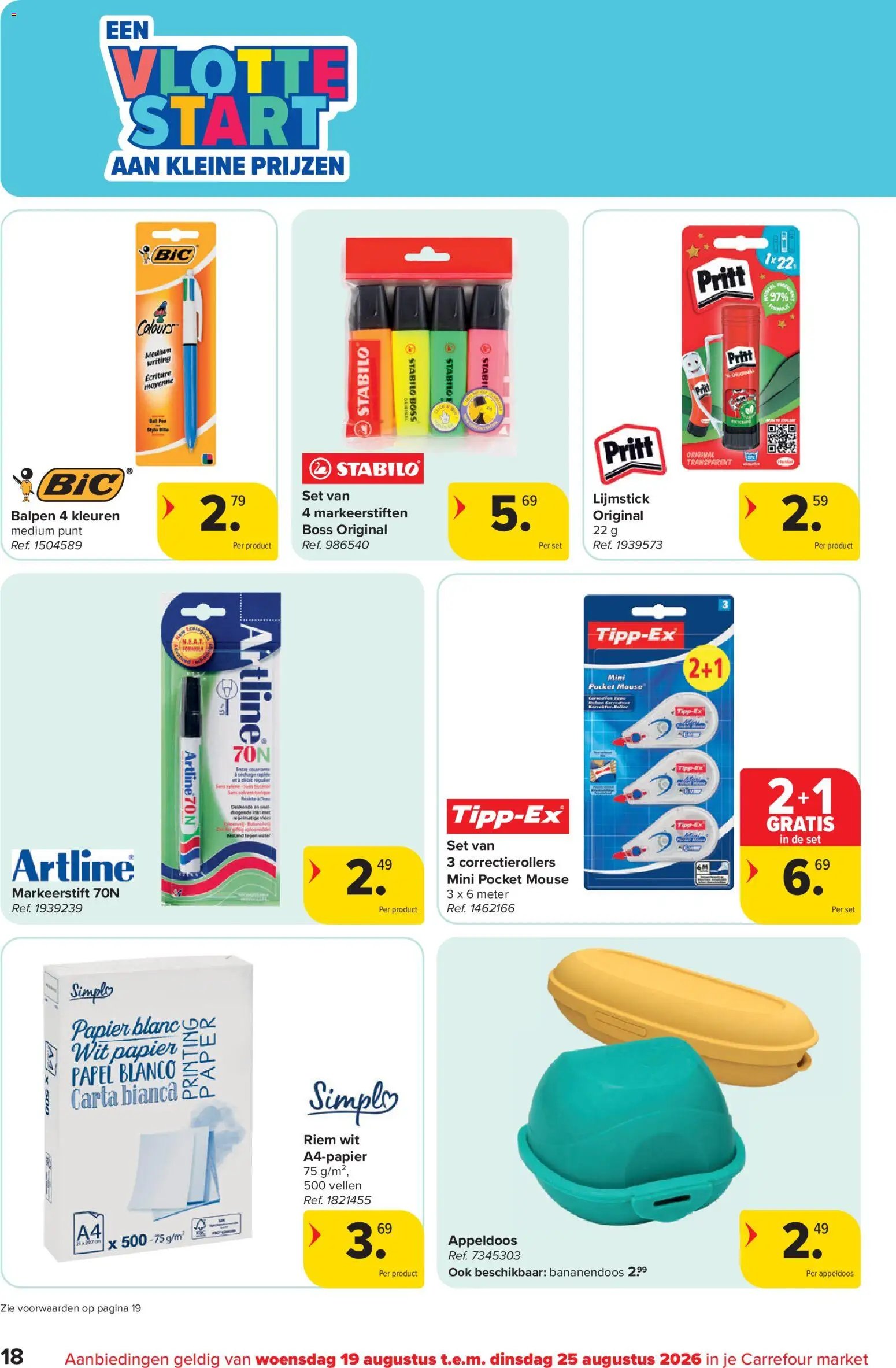 Carrefour folder van 19.08.2026 Carrefour Folder Market