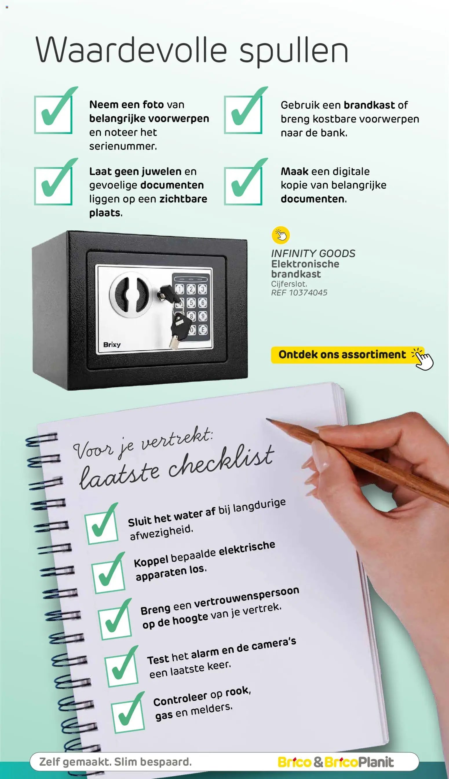 Brico Plan-it folder van 06.07.2026 Brico Plan-it veiligheidsmagazine