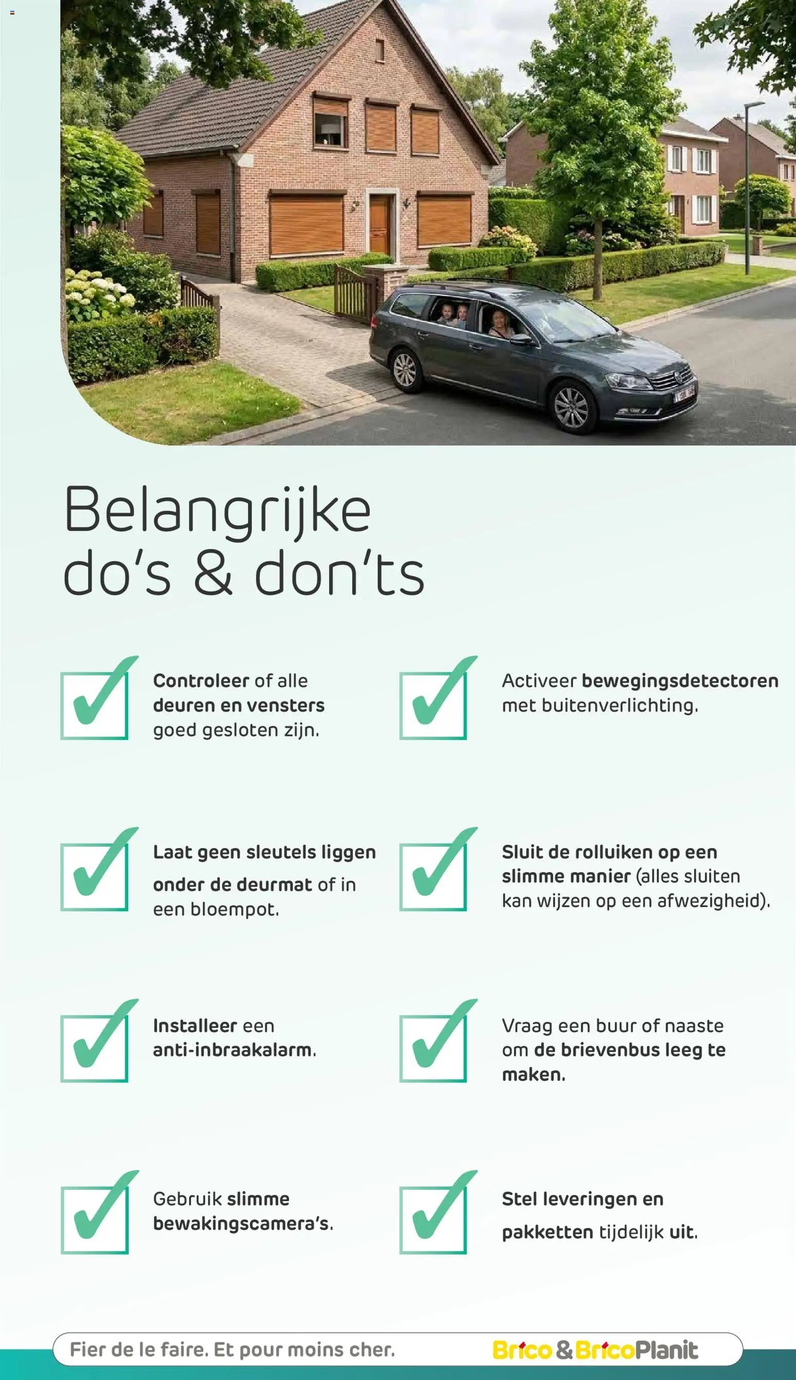 Brico Plan-it folder van 06.07.2026 Brico Plan-it veiligheidsmagazine