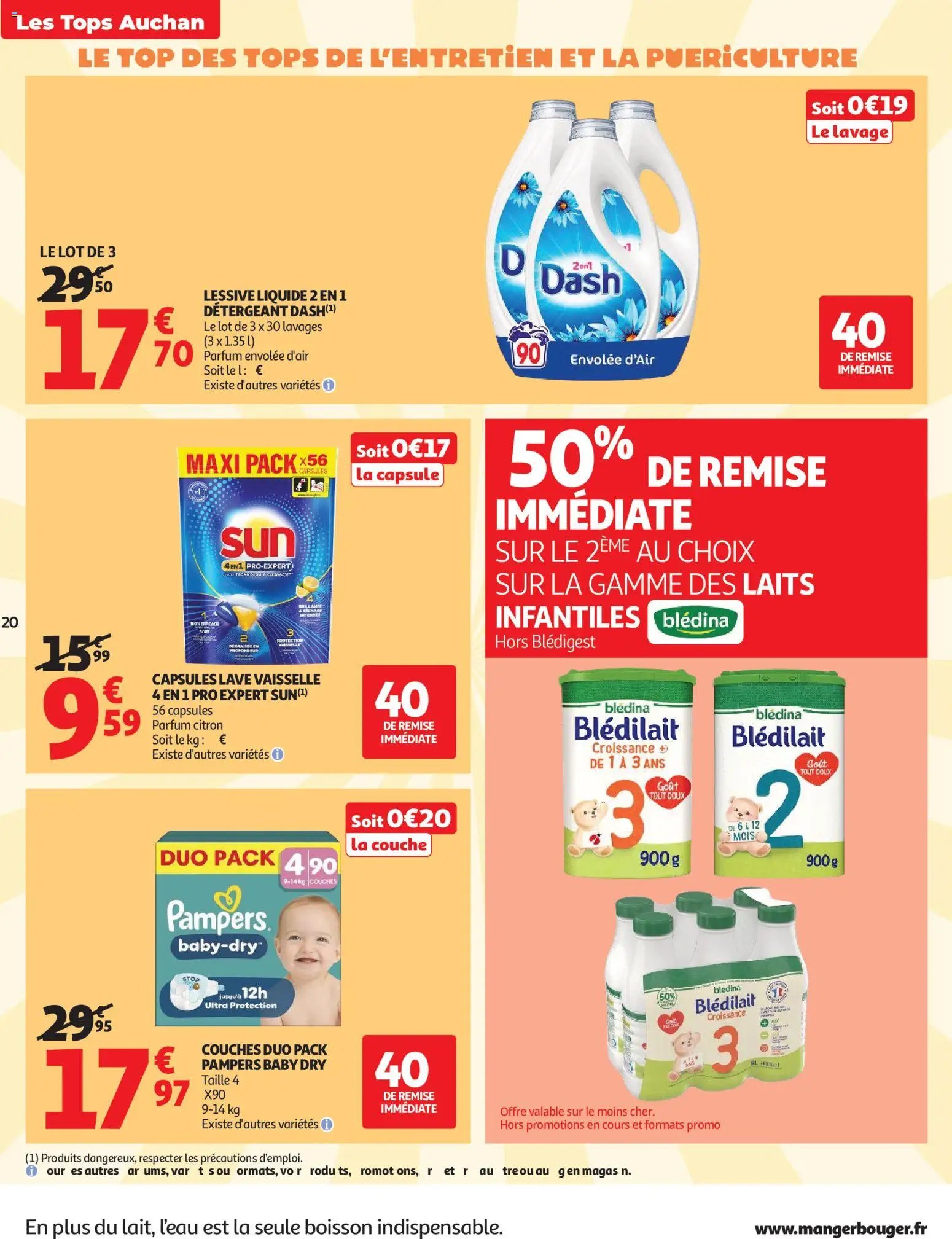 Auchan folder van 01.09.2026 Auchan Tops rentrée hypers