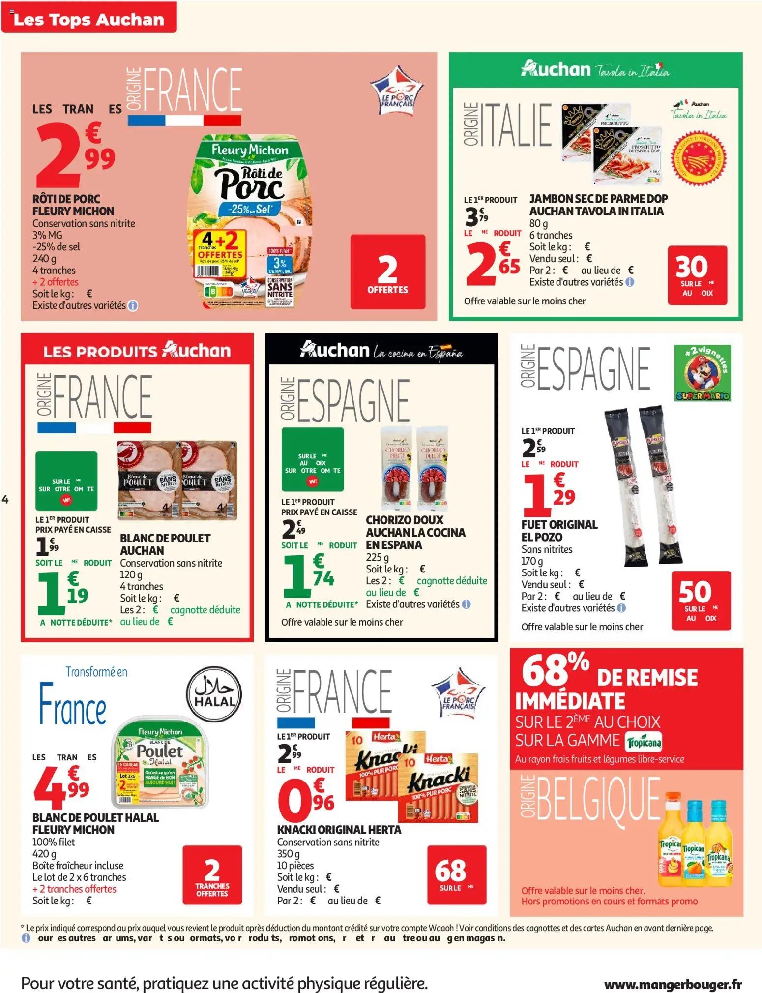 Auchan folder van 01.09.2026 Auchan Tops rentrée hypers