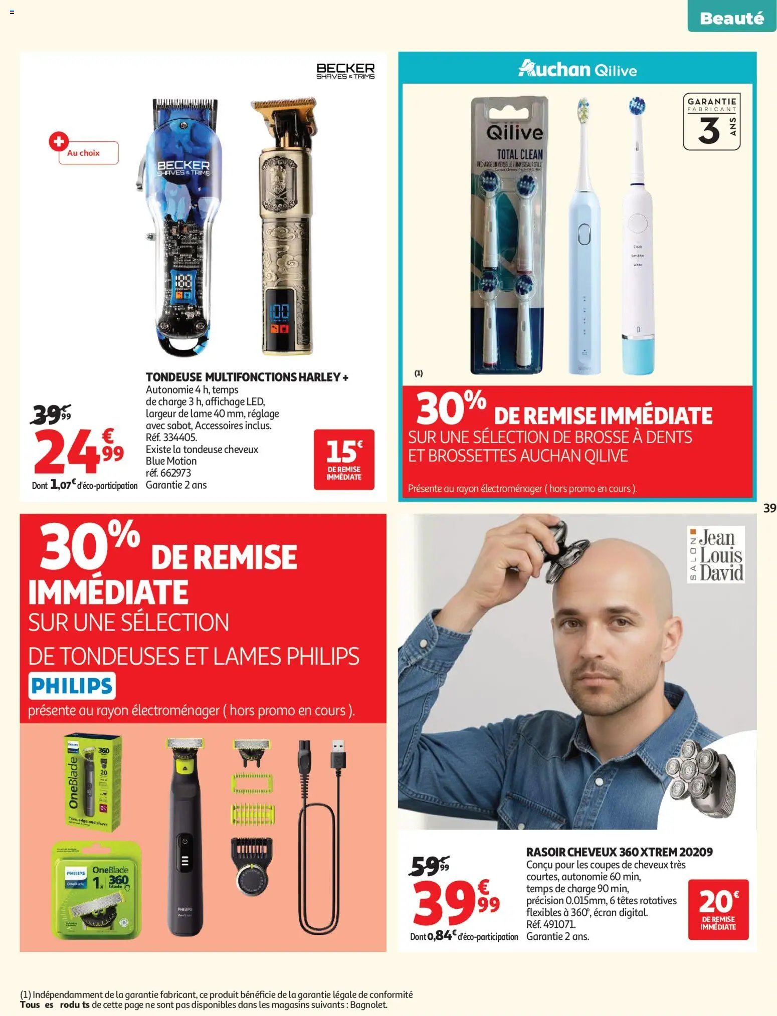 Auchan folder van 01.09.2026 Auchan Tops rentrée hypers