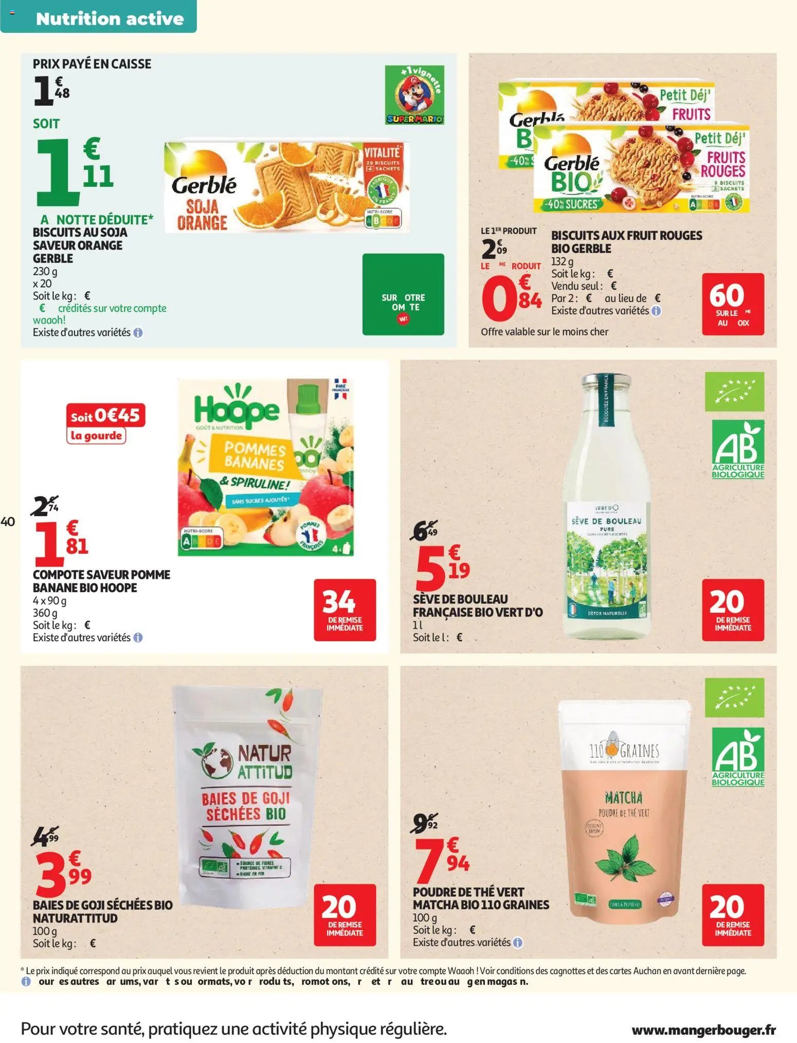 Auchan folder van 01.09.2026 Auchan Tops rentrée hypers