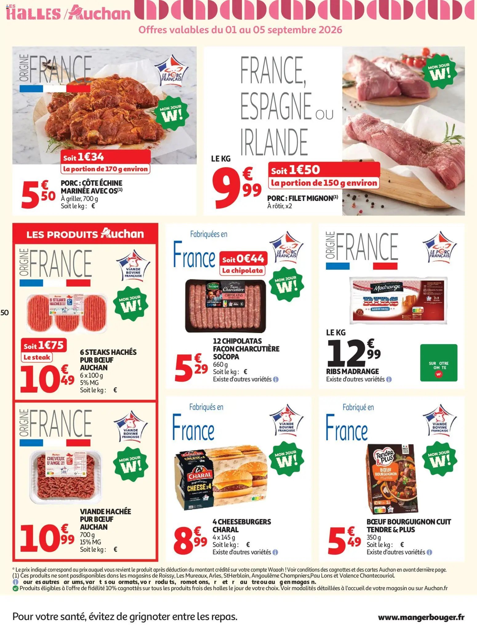 Auchan folder van 01.09.2026 Auchan Tops rentrée hypers