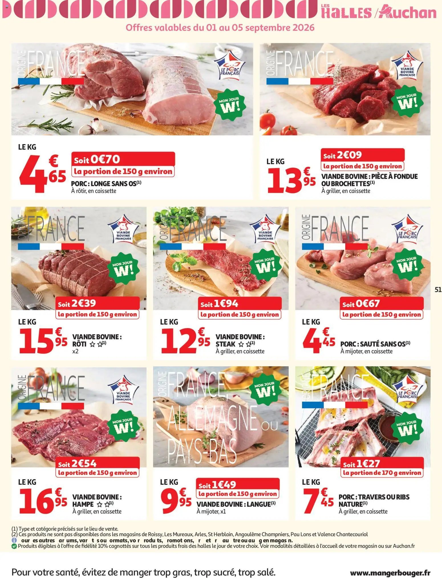 Auchan folder van 01.09.2026 Auchan Tops rentrée hypers