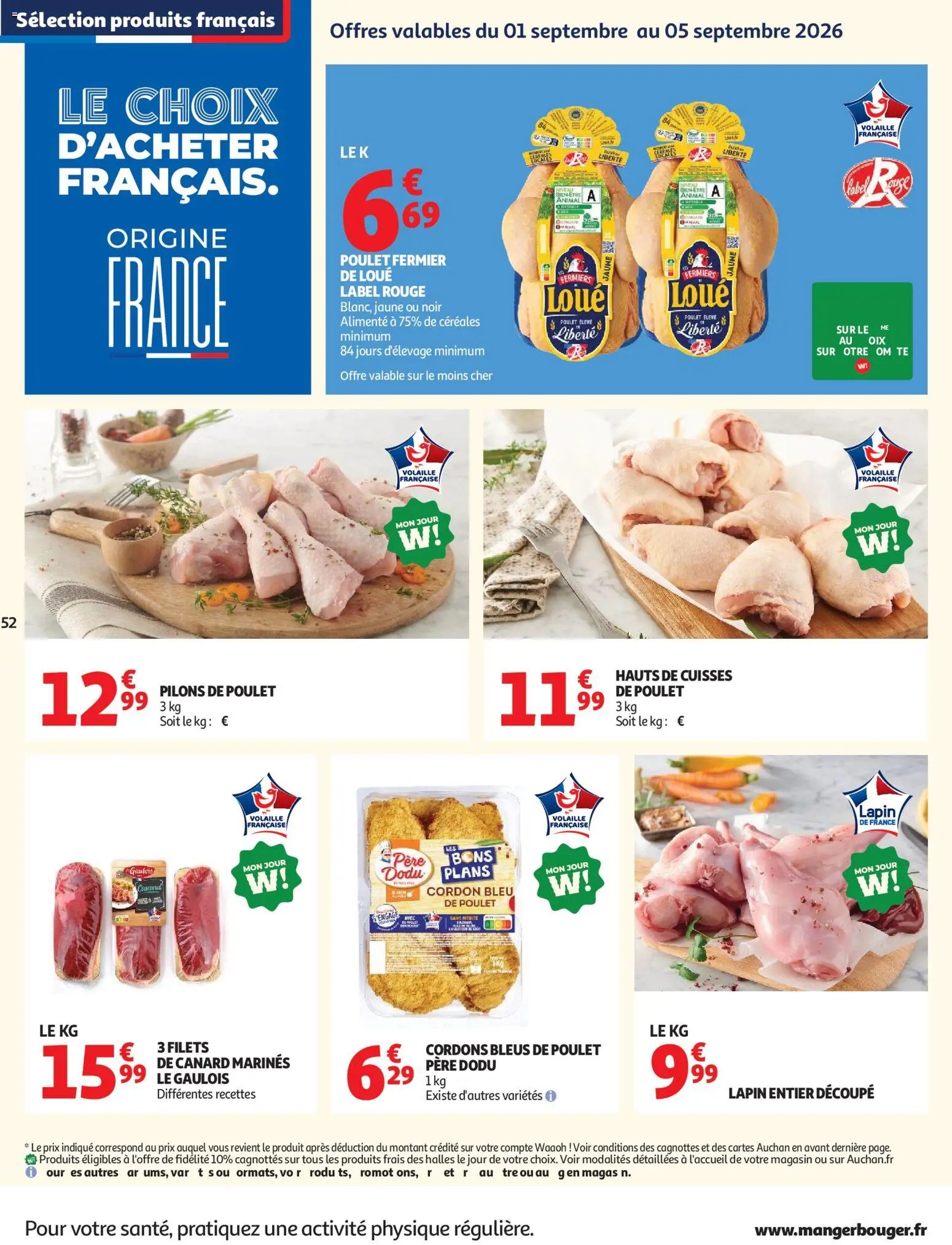 Auchan folder van 01.09.2026 Auchan Tops rentrée hypers