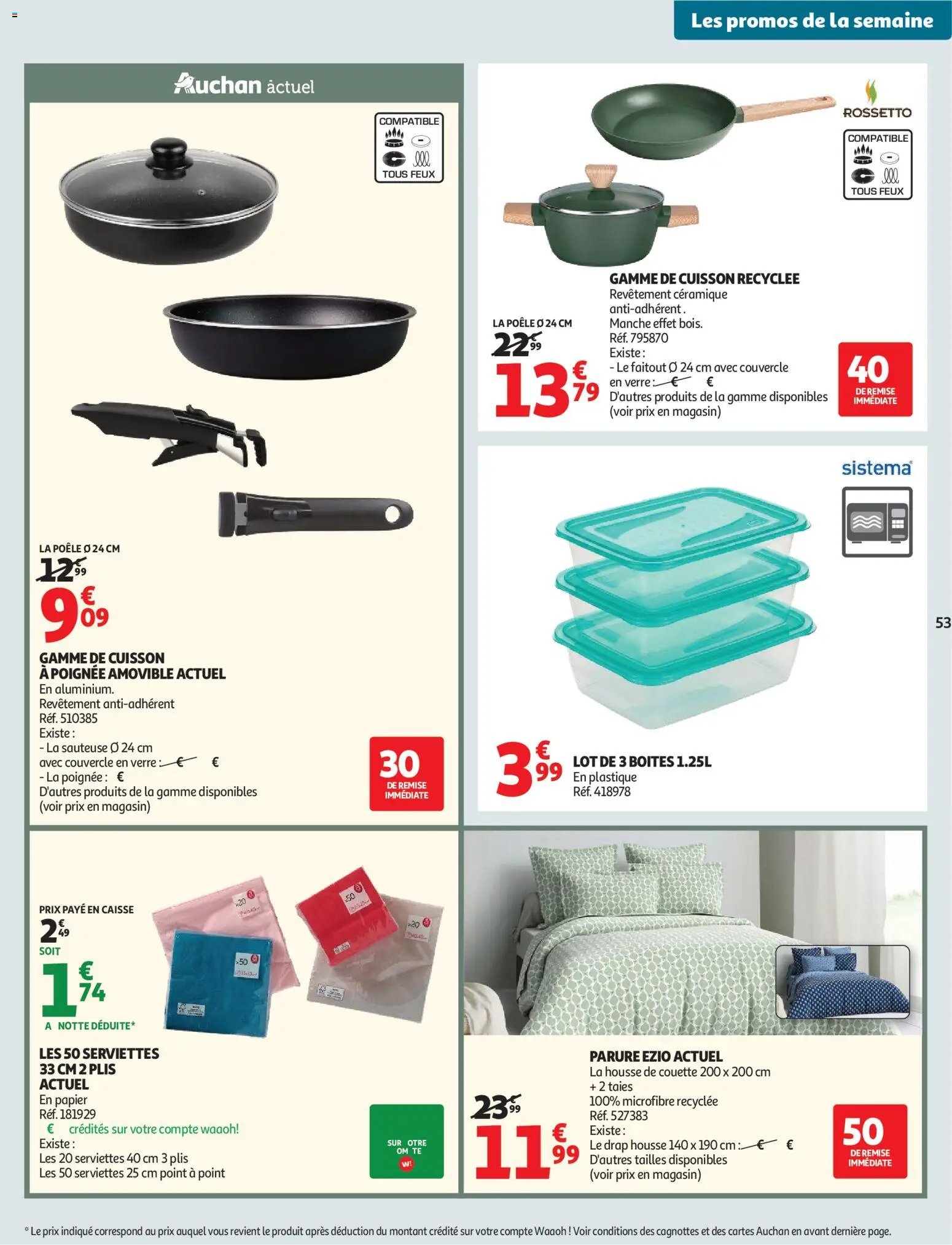 Auchan folder van 01.09.2026 Auchan Tops rentrée hypers