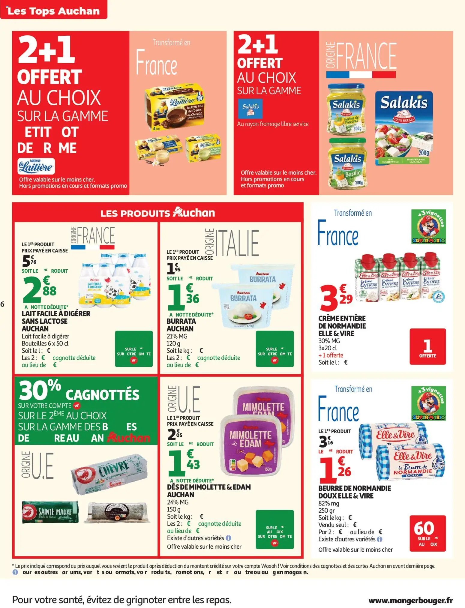 Auchan folder van 01.09.2026 Auchan Tops rentrée hypers