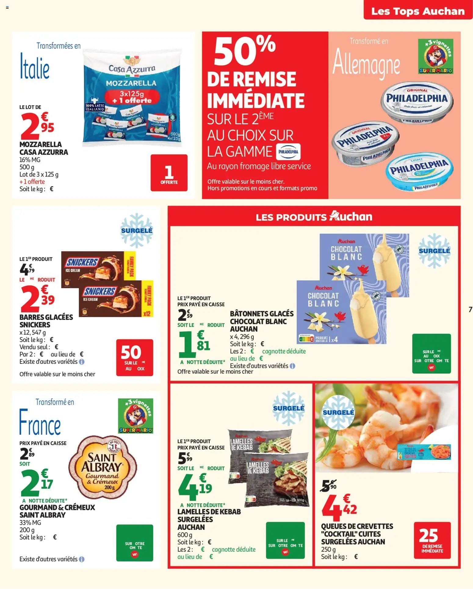 Auchan folder van 01.09.2026 Auchan Tops rentrée hypers