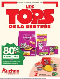 Auchan folder van 01.09.2026 Auchan Tops rentrée hypers