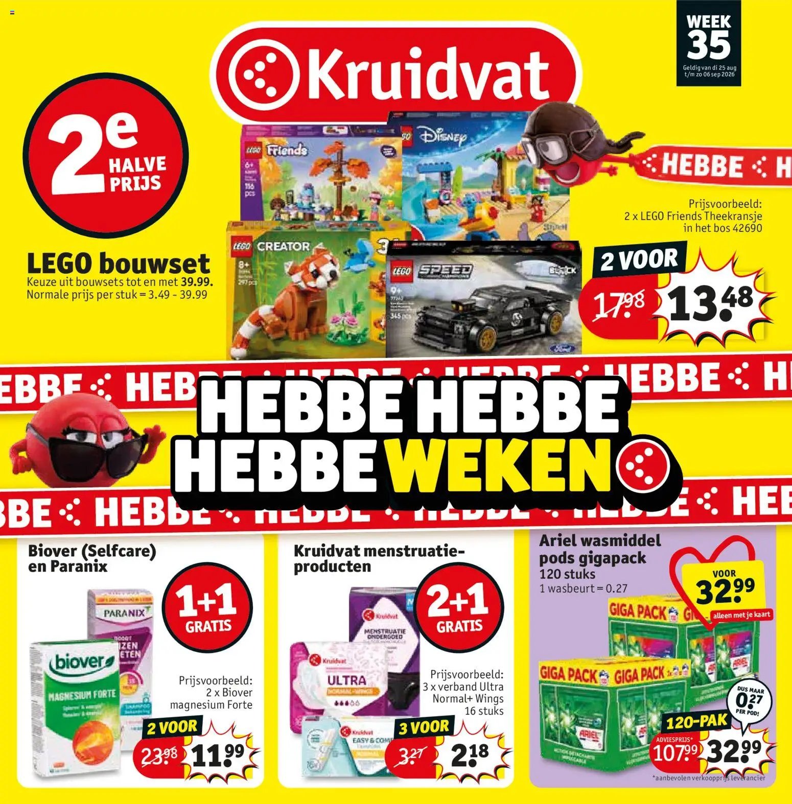 Kruidvat folder van 25.08.2026 Kruidvat folder week 35