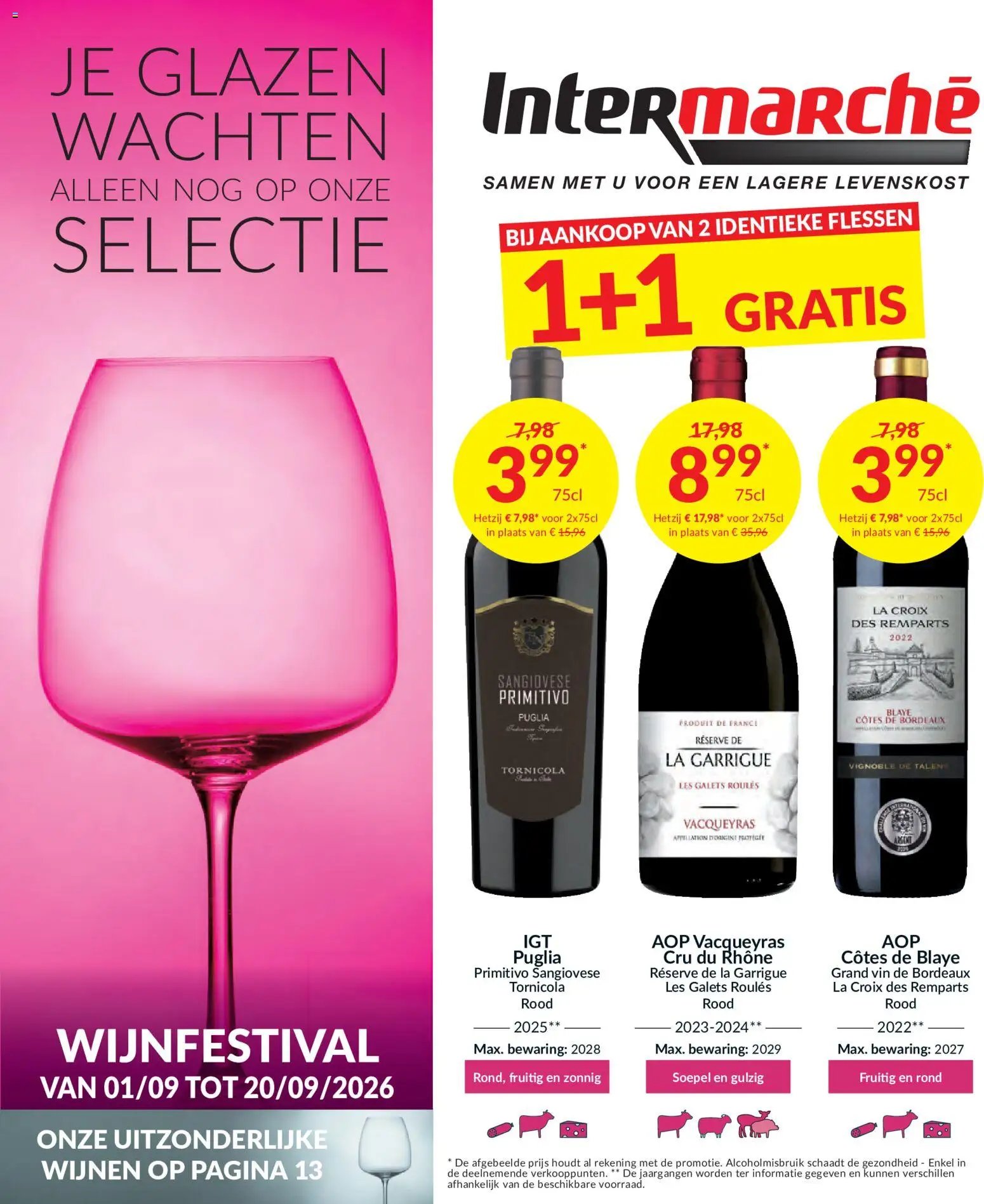 Intermarché folder van 01.09.2026 Intermarché Folder Wijnfestival