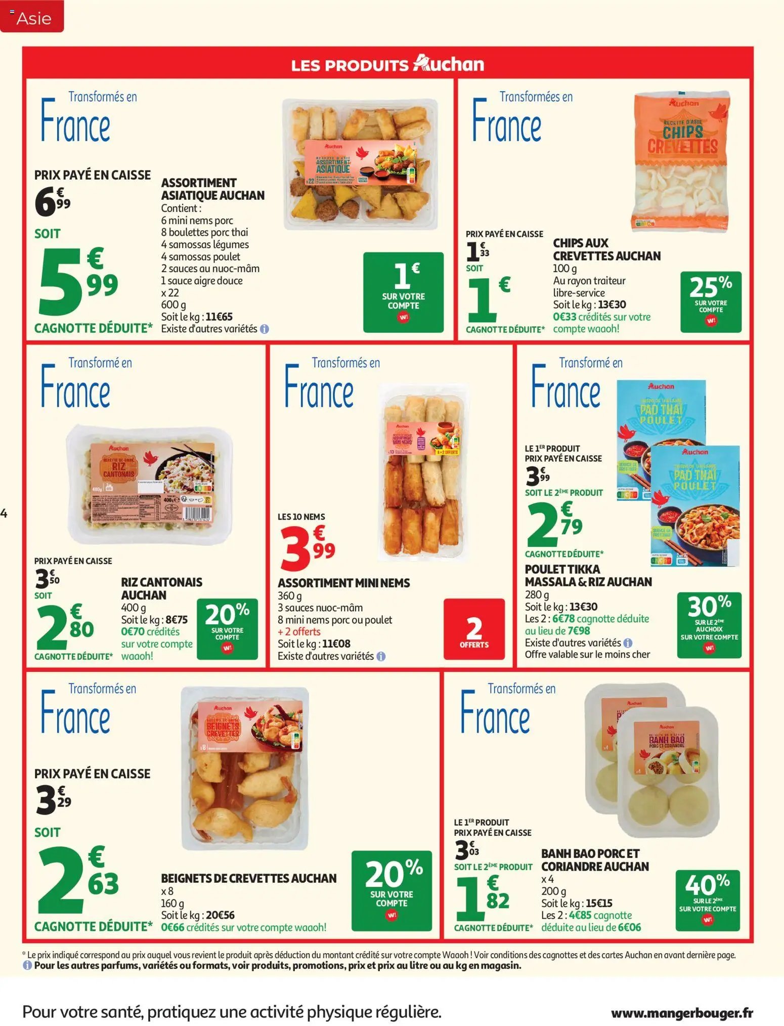 Auchan folder van 22.09.2026 Auchan Saveurs d'Asie supers
