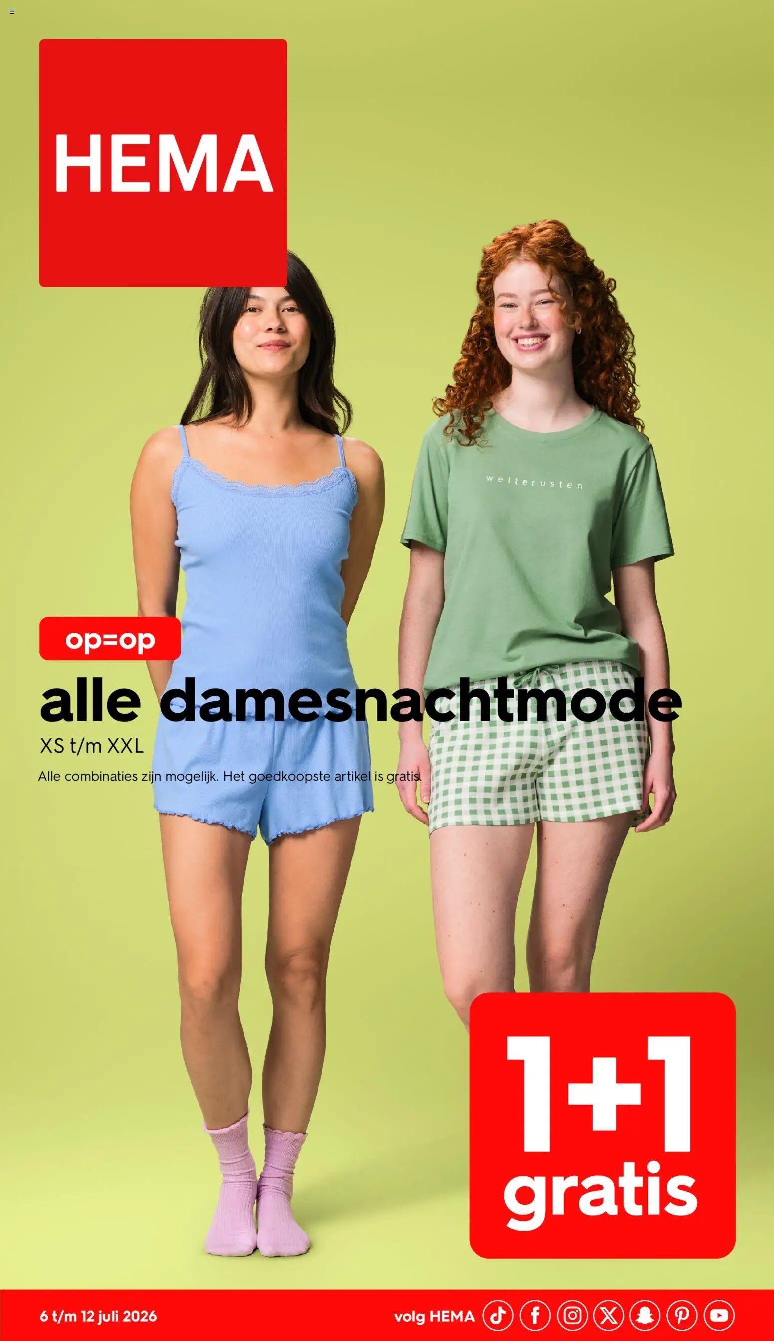 Hema folder van 06.07.2026 Hema Folder / Publicité
