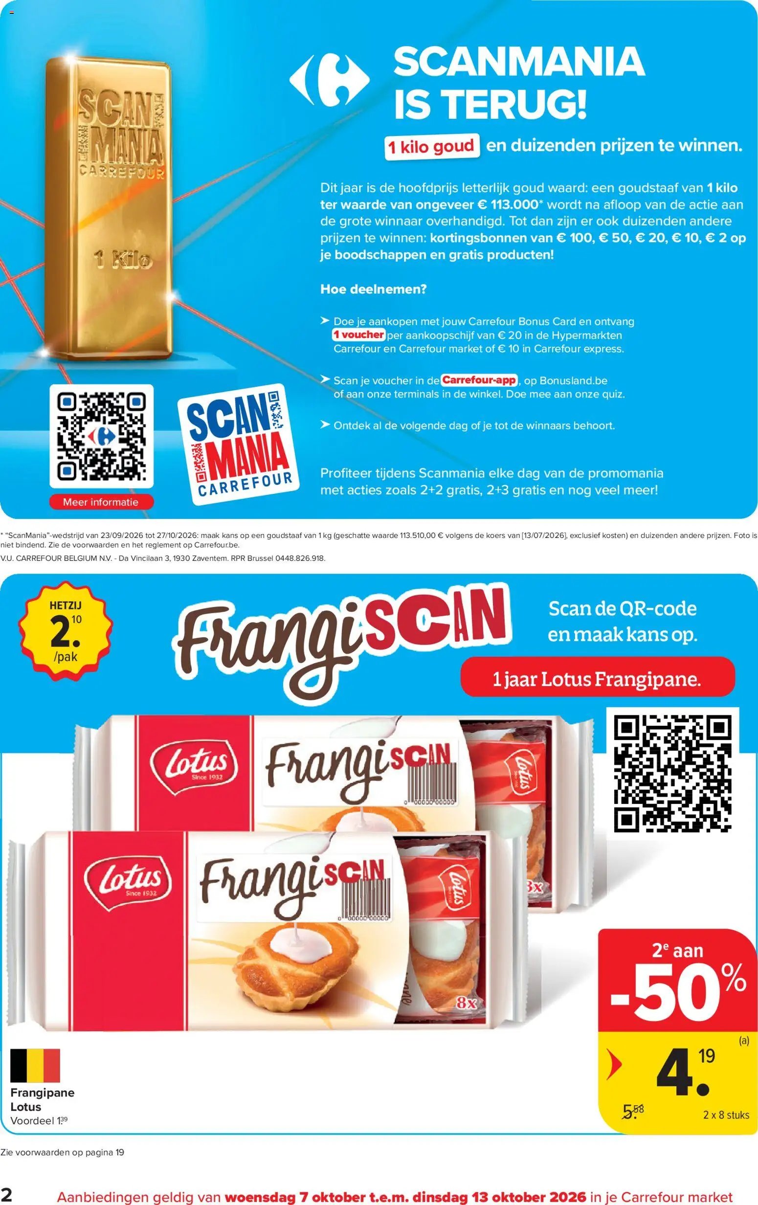 Carrefour folder van 07.10.2026 Carrefour Folder