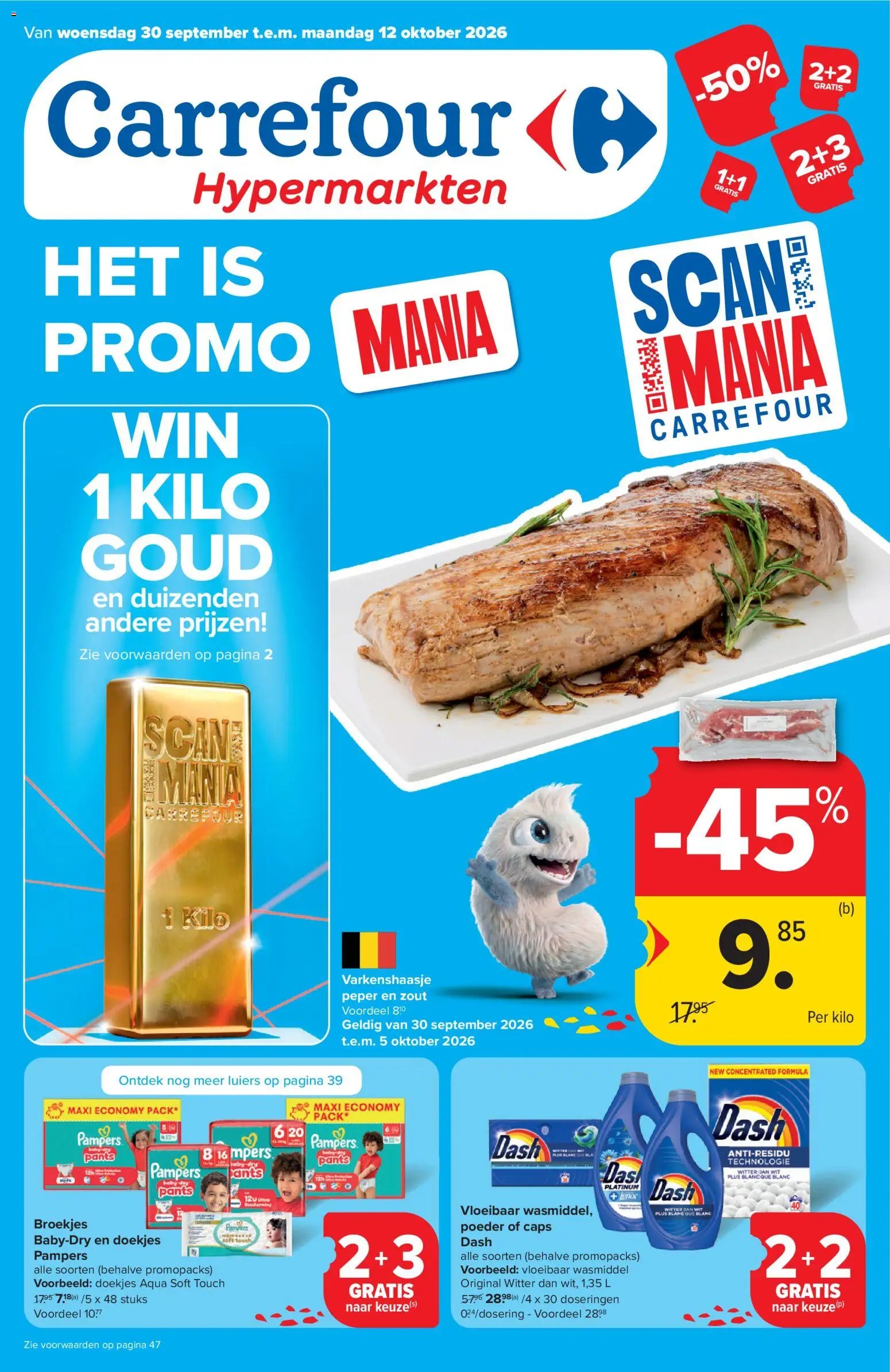 Carrefour folder van 30.09.2026 Carrefour Hypermarkt Promoties van de week