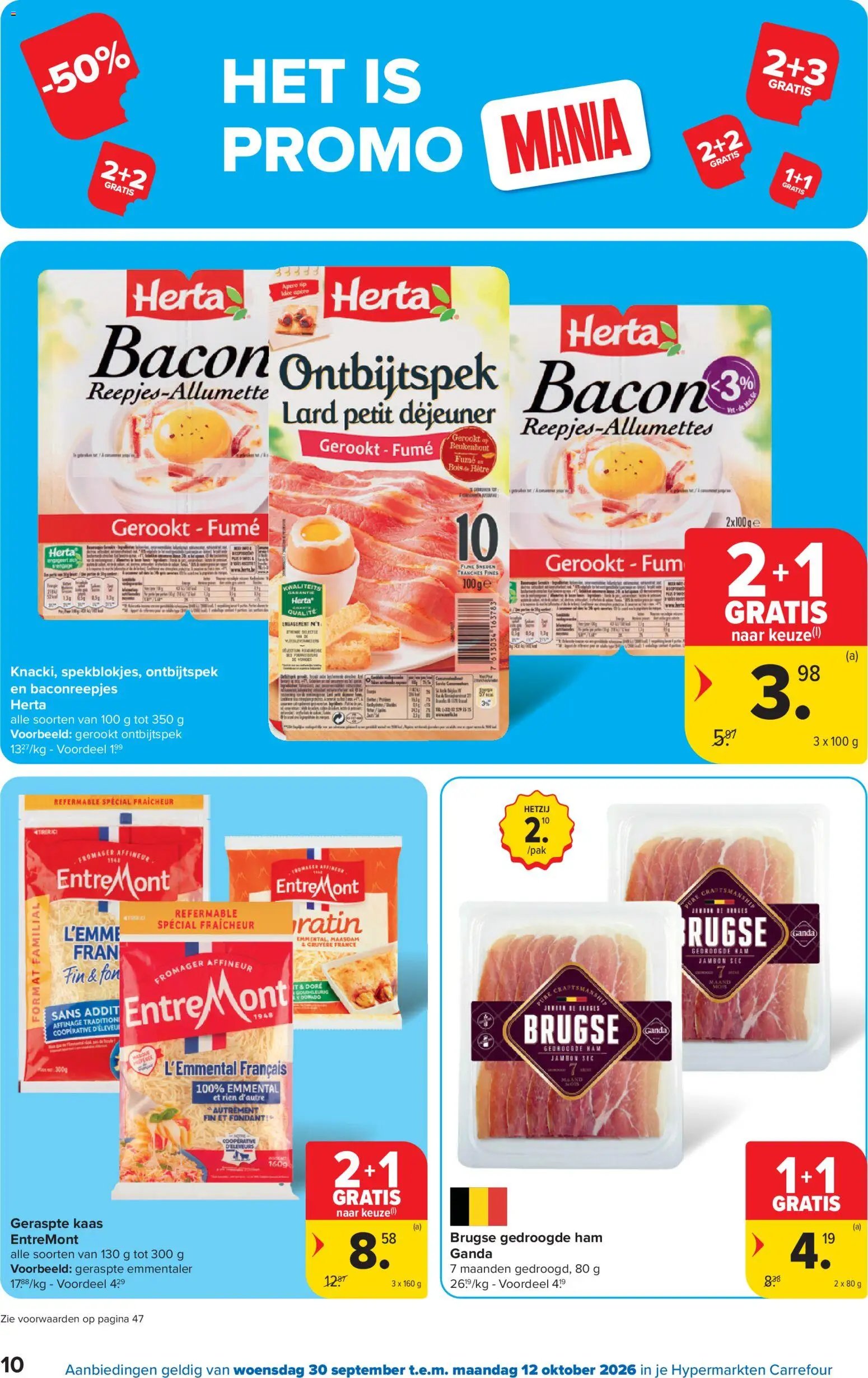 Carrefour folder van 30.09.2026 Carrefour Hypermarkt Promoties van de week