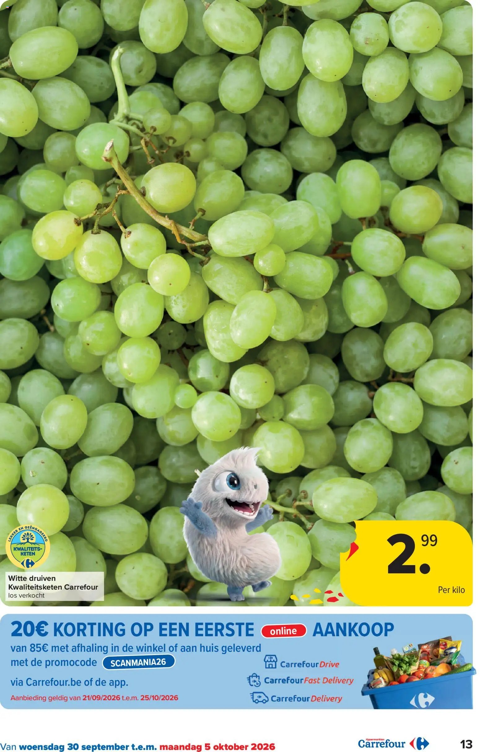 Carrefour folder van 30.09.2026 Carrefour Hypermarkt Promoties van de week