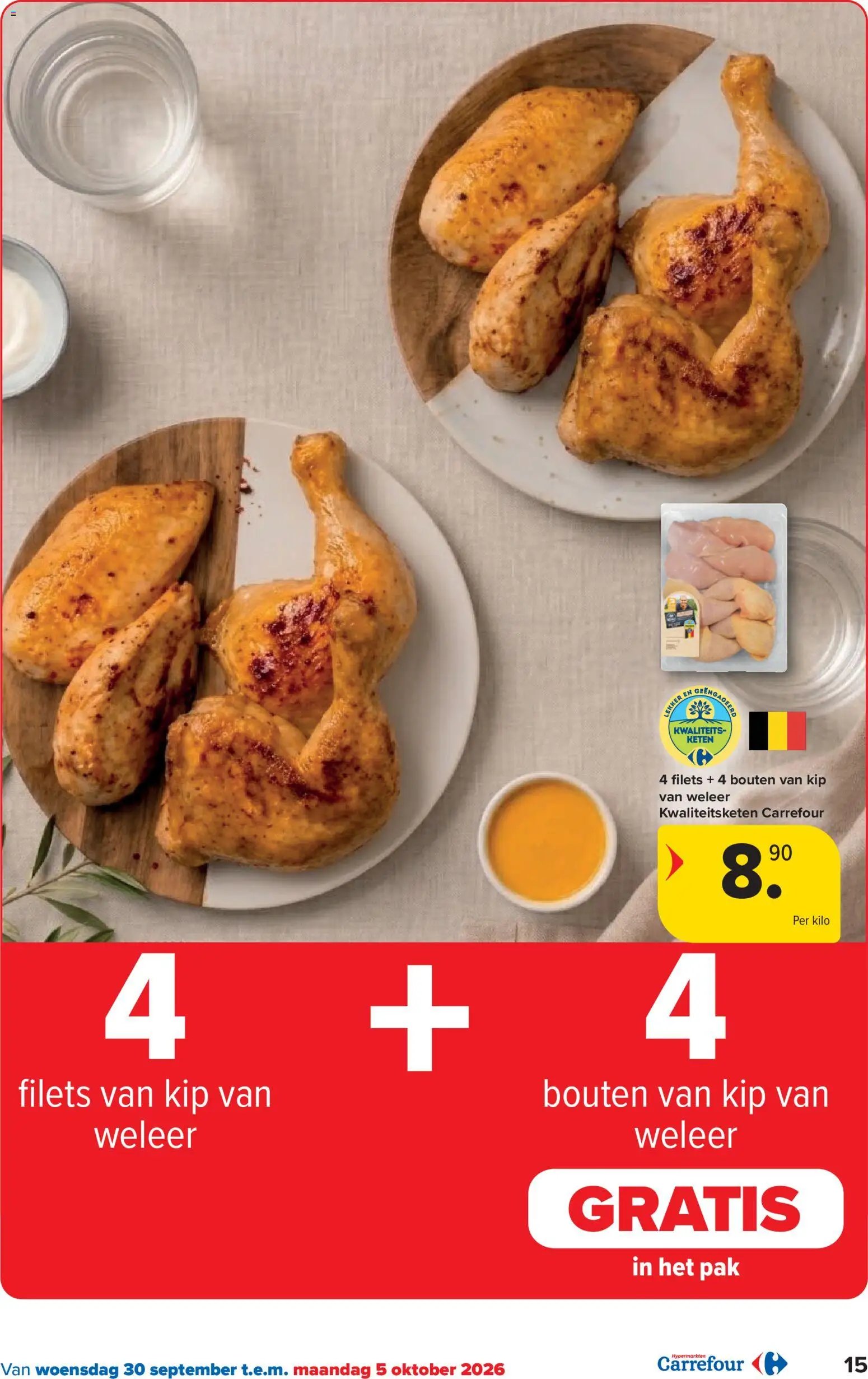 Carrefour folder van 30.09.2026 Carrefour Hypermarkt Promoties van de week